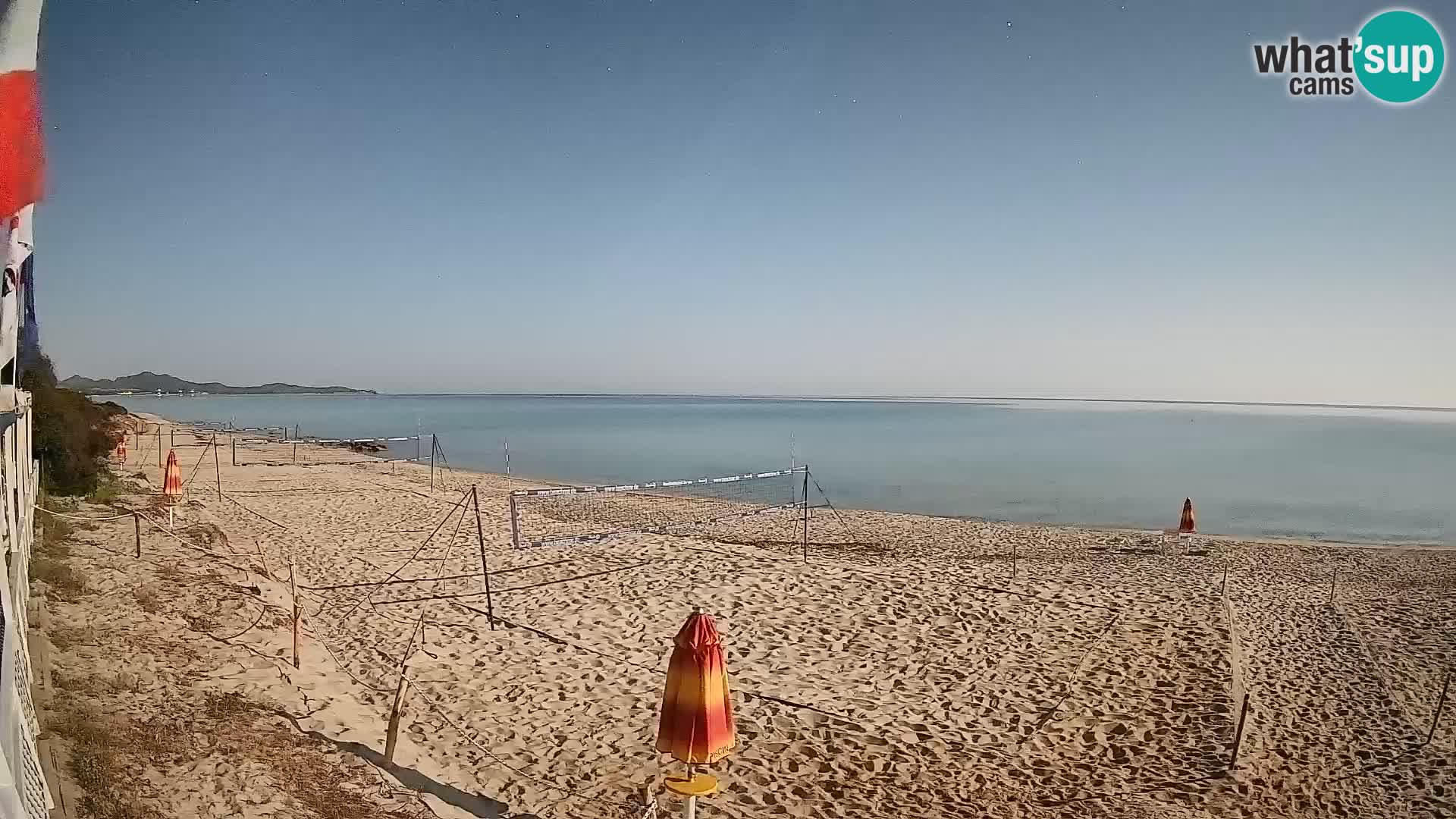 Web kamera Piscina Rei – Pogled uživo iz Costa Rei, Muravera