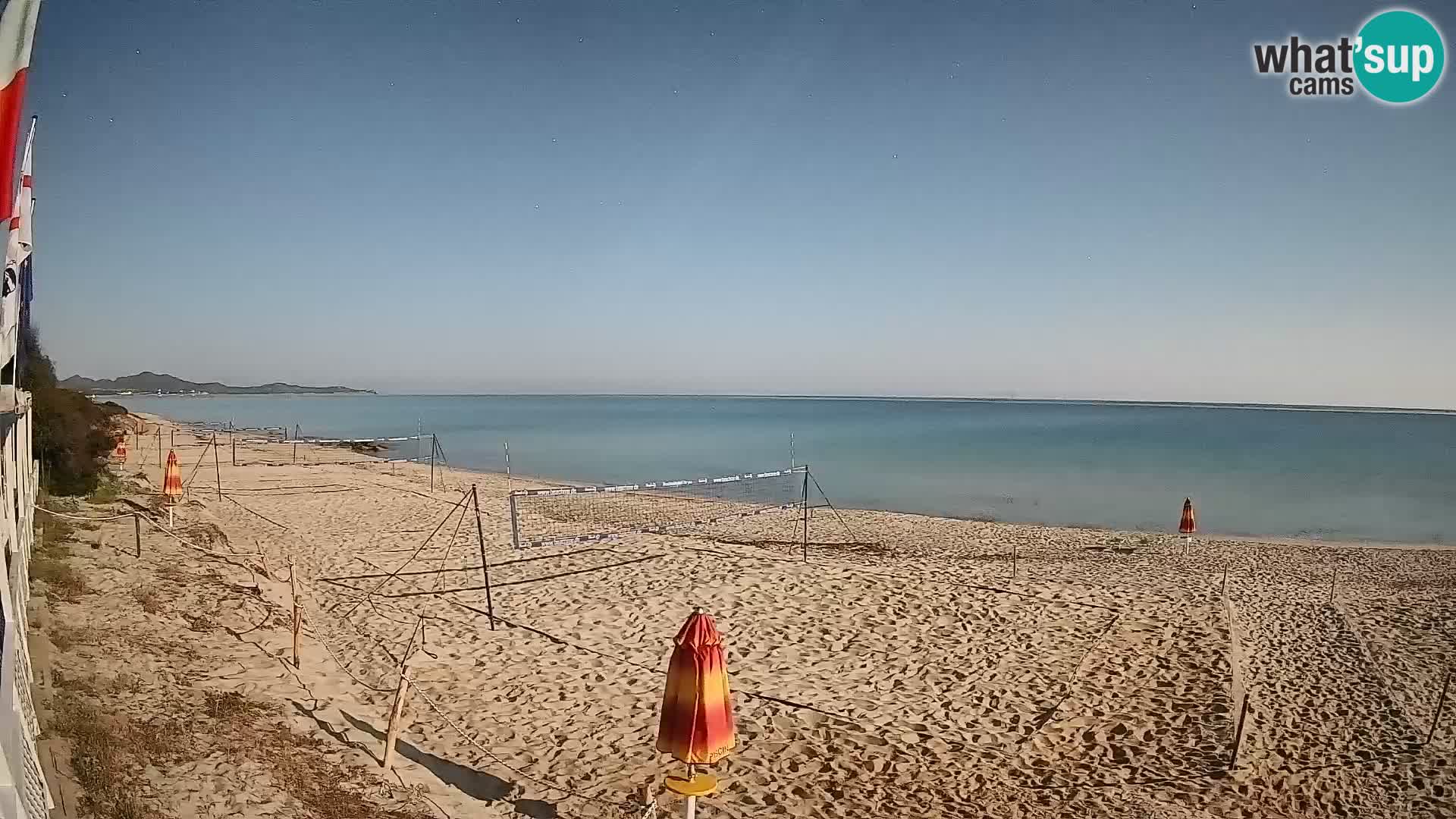 Webcam Piscina Rei – Vista en directo desde Costa Rei, Muravera
