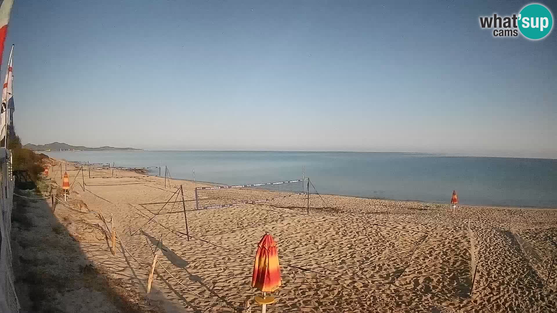 Webcam Piscina Rei – Vista live da Costa Rei, Muravera