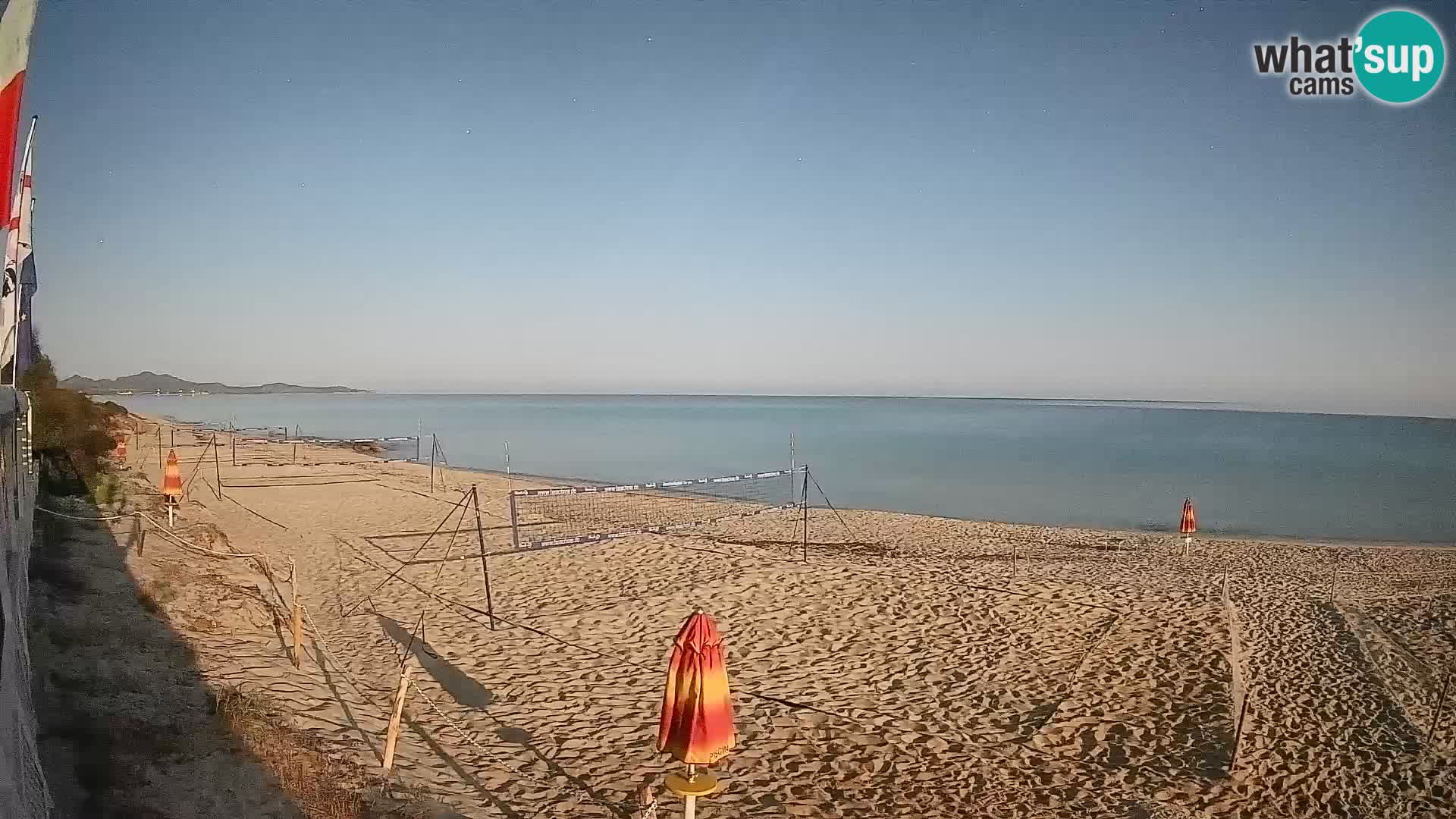 Webcam Piscina Rei – Vista en directo desde Costa Rei, Muravera