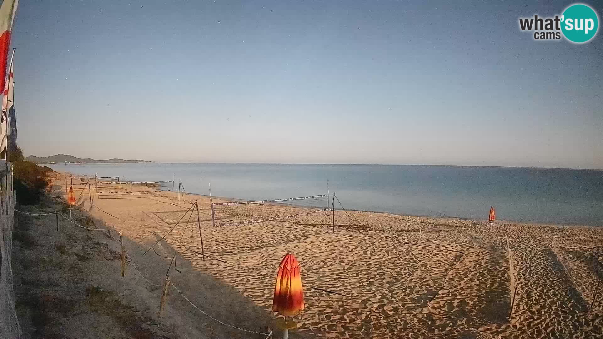 Webcam Piscina Rei – Vue en direct depuis Costa Rei, Muravera