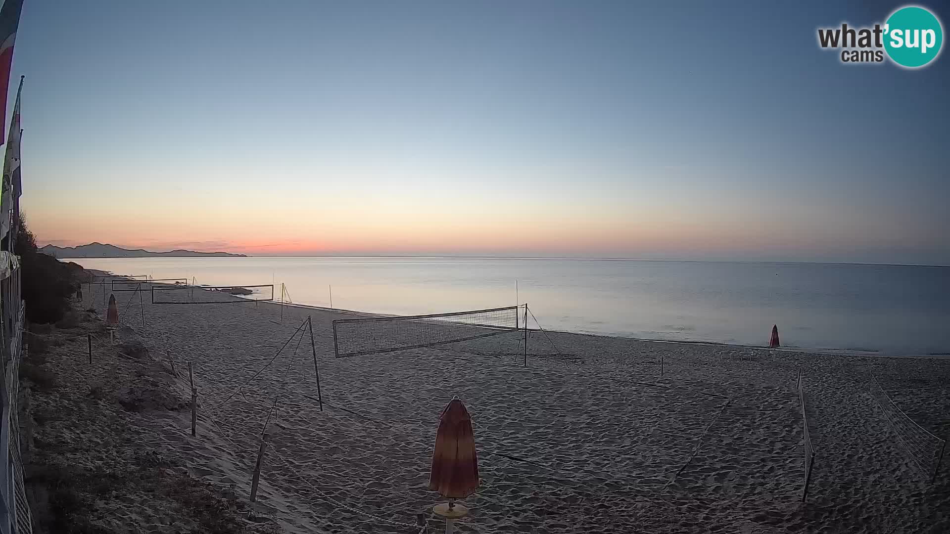 Spletna kamera Piscina Rei – Pogled v živo iz Costa Rei, Muravera