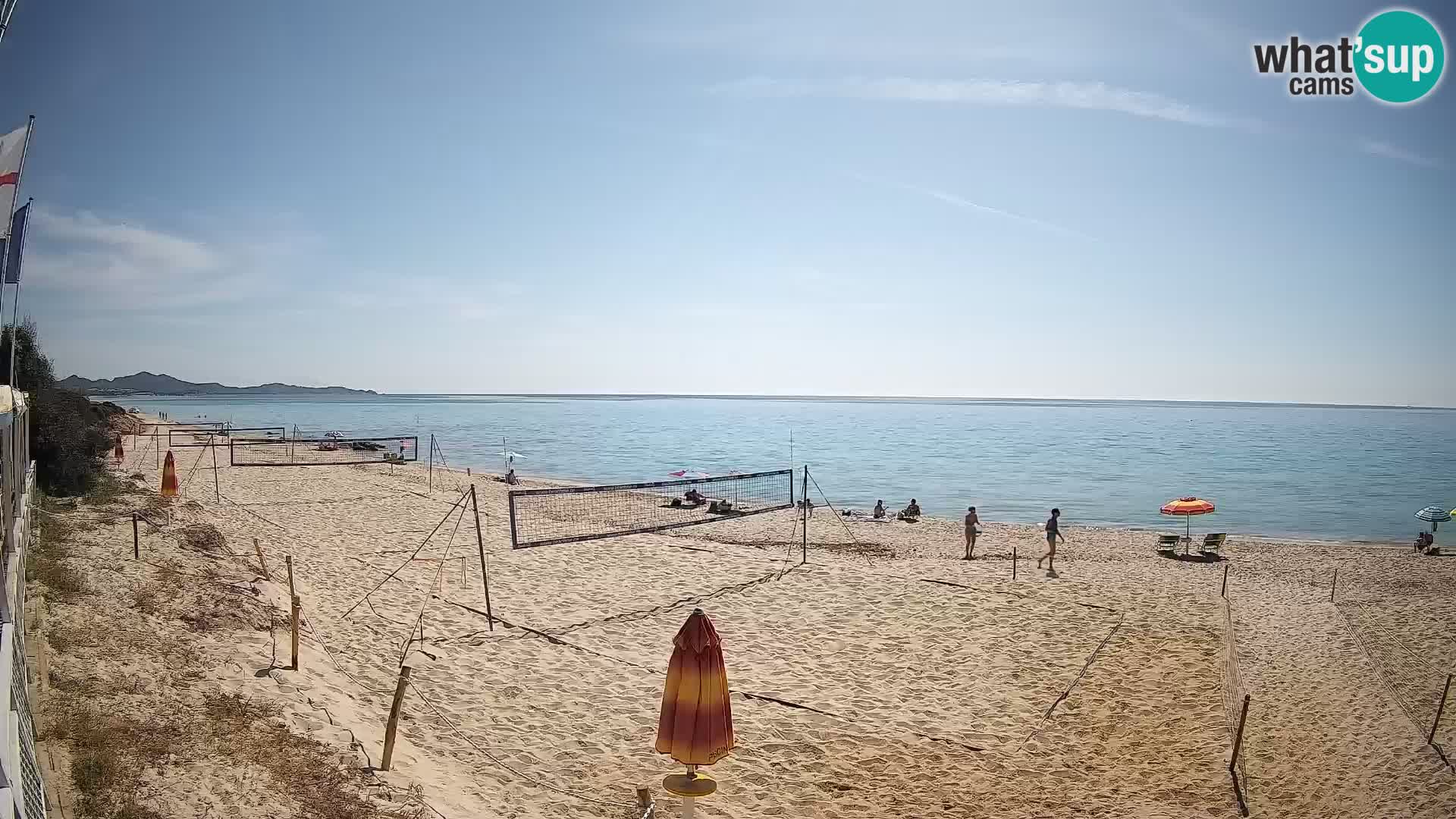 Webcam Piscina Rei – Vista live da Costa Rei, Muravera