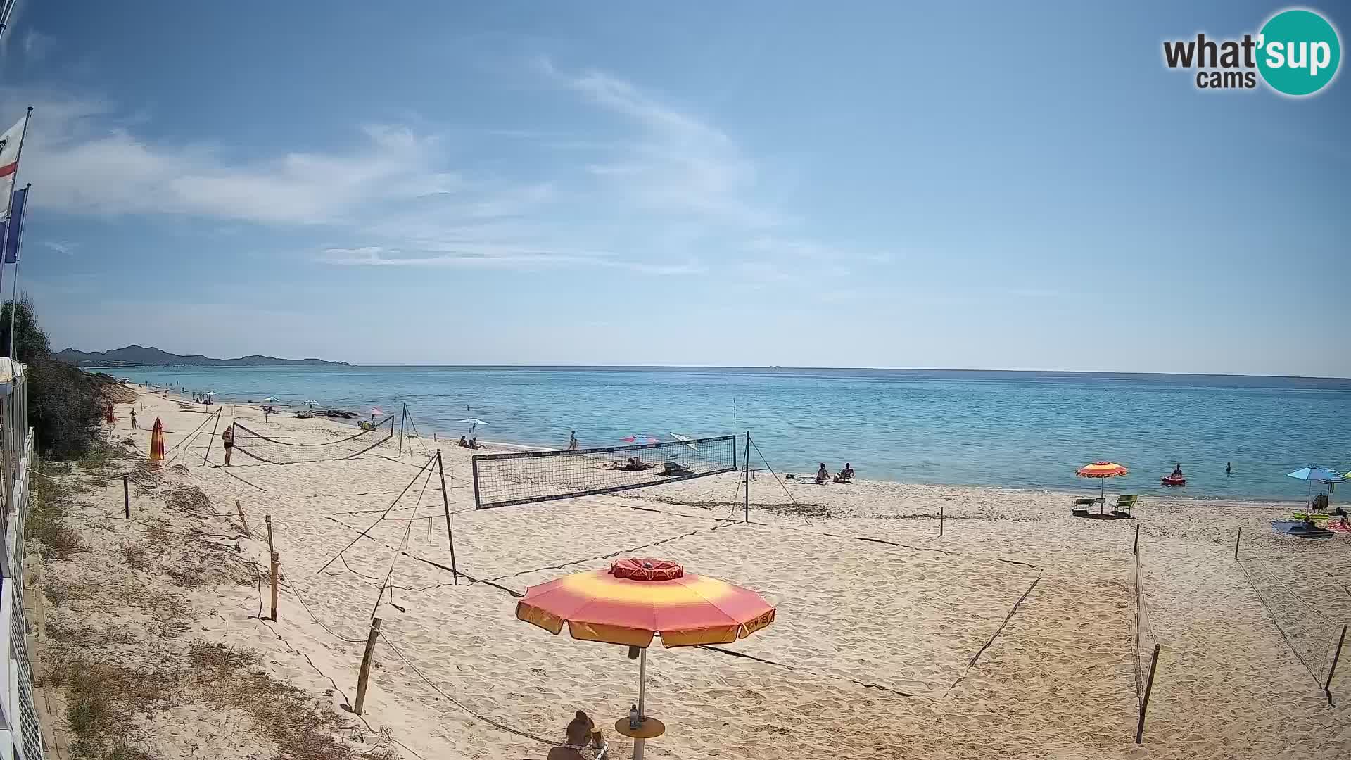 Spletna kamera Piscina Rei – Pogled v živo iz Costa Rei, Muravera