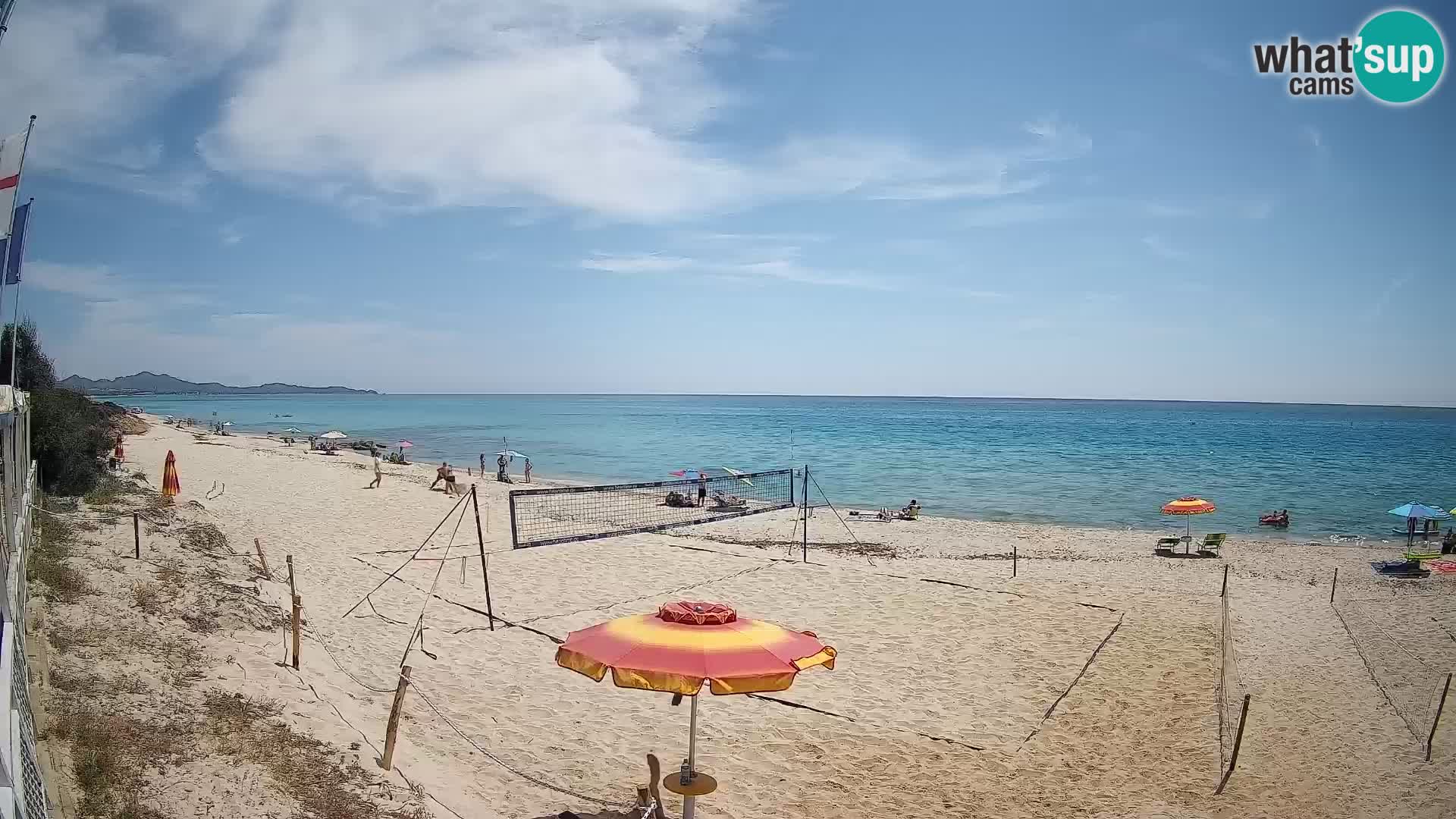 Spletna kamera Piscina Rei – Pogled v živo iz Costa Rei, Muravera