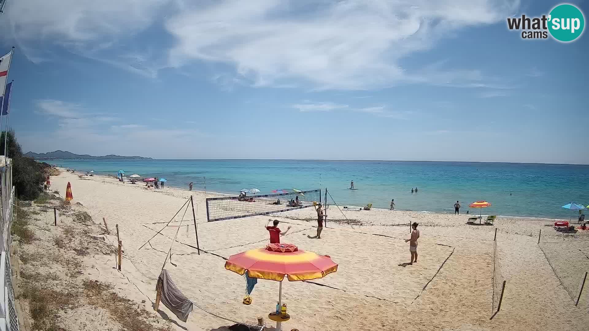 Spletna kamera Piscina Rei – Pogled v živo iz Costa Rei, Muravera