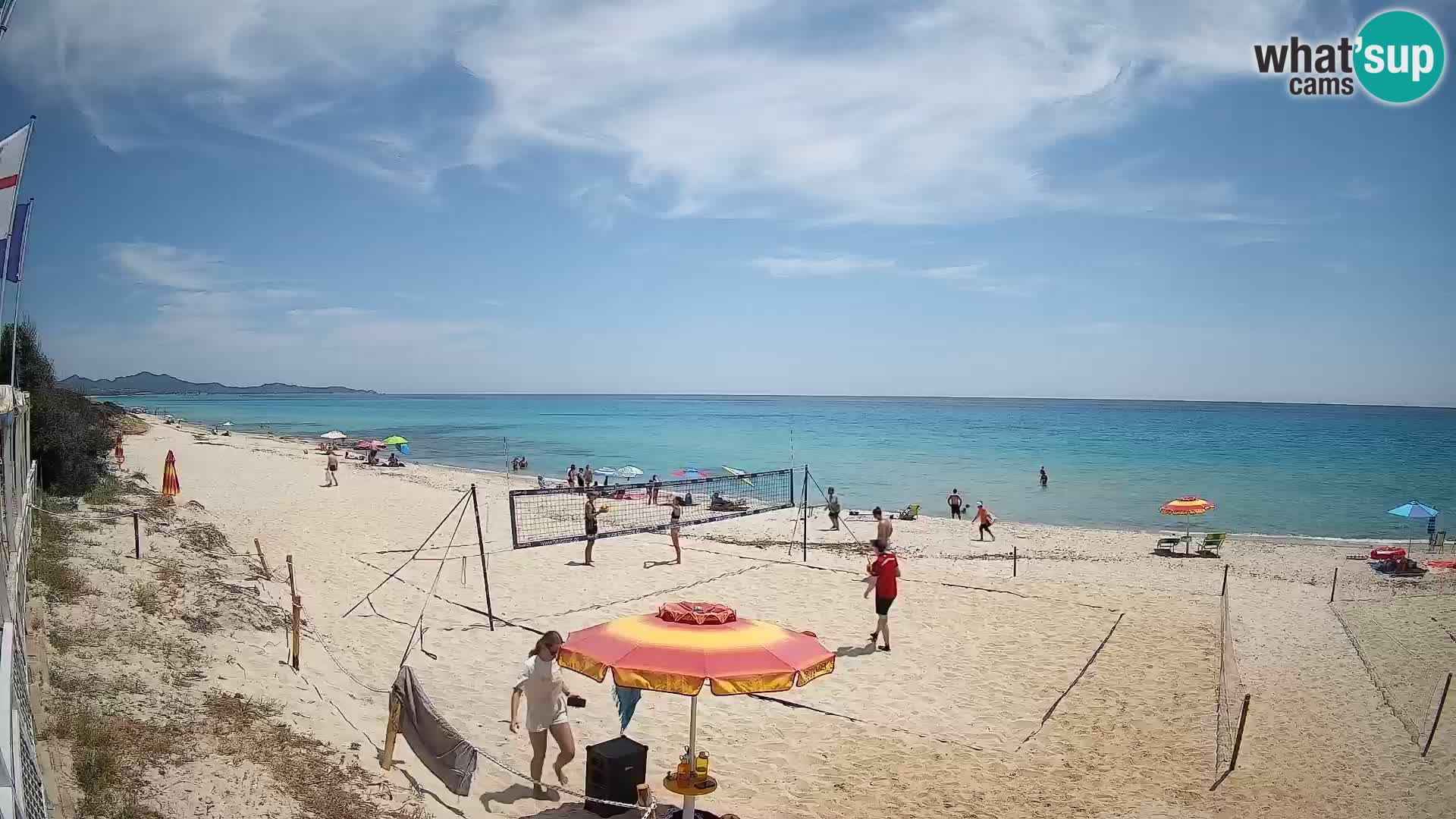 Web kamera Piscina Rei – Pogled uživo iz Costa Rei, Muravera
