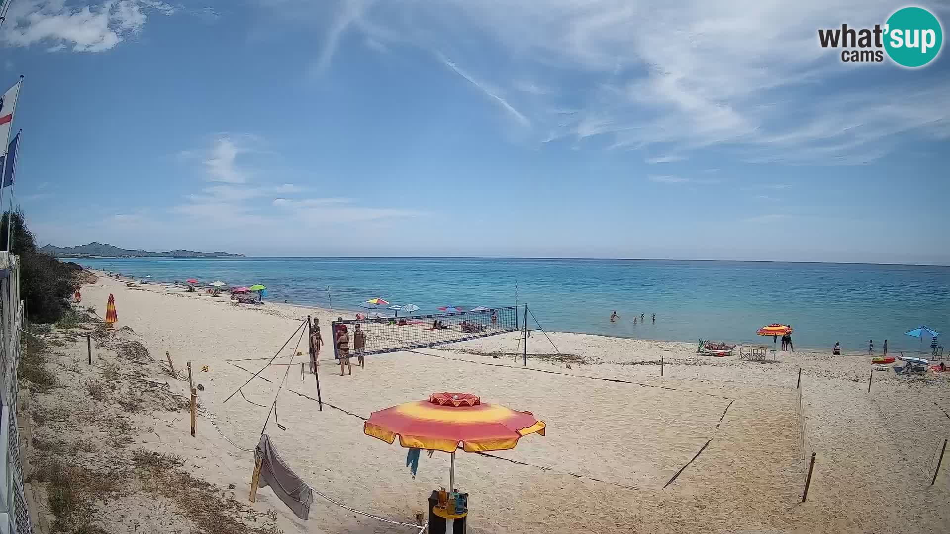 Webcam Piscina Rei – Vue en direct depuis Costa Rei, Muravera