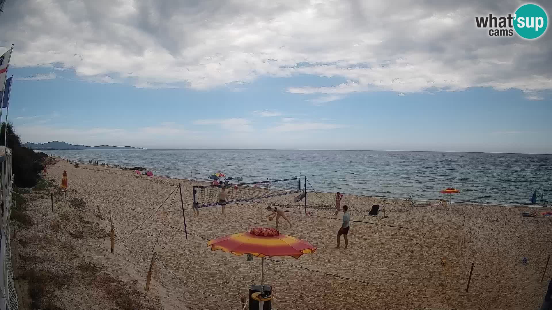 Webcam Piscina Rei – Vista en directo desde Costa Rei, Muravera