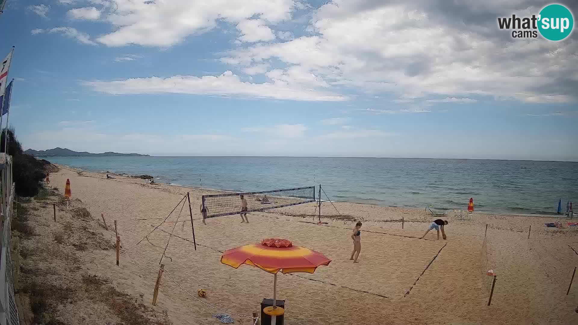 Web kamera Piscina Rei – Pogled uživo iz Costa Rei, Muravera