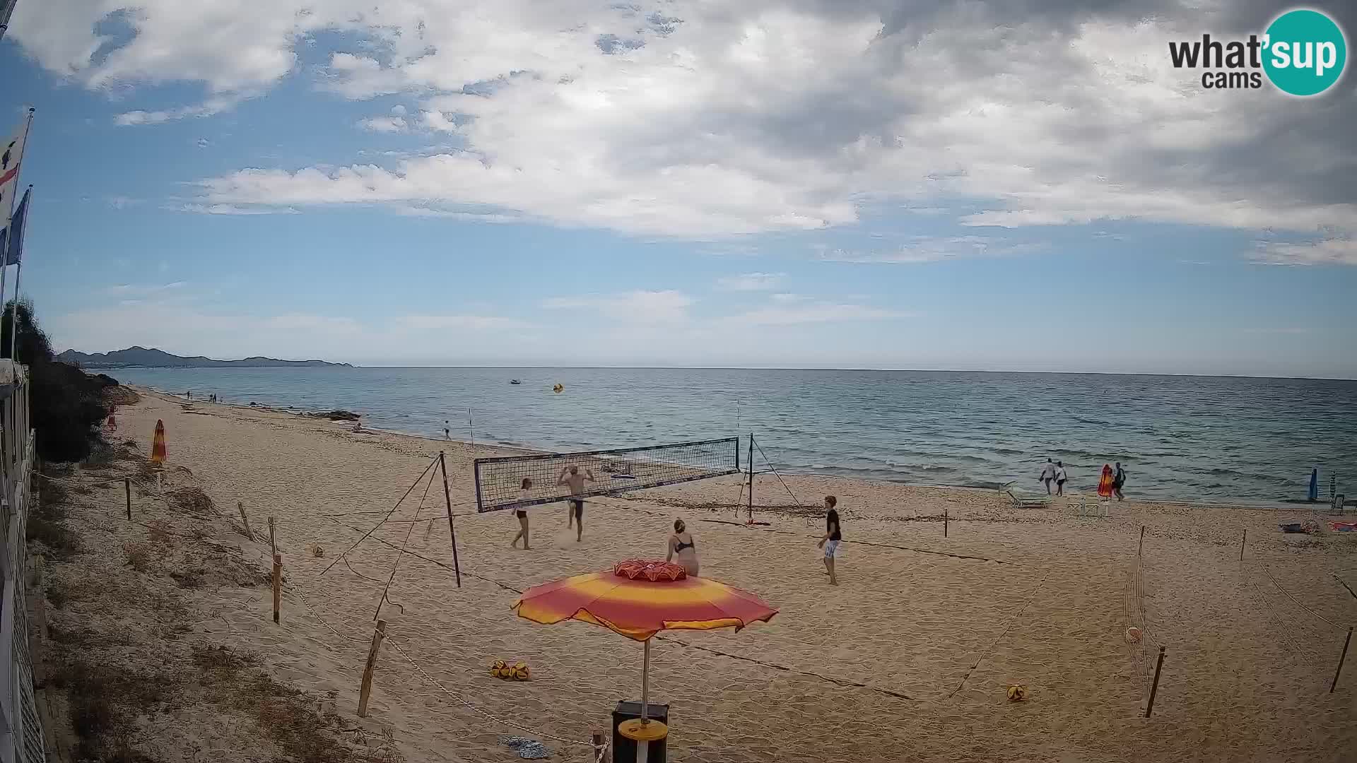 Webcam Piscina Rei – Vista en directo desde Costa Rei, Muravera