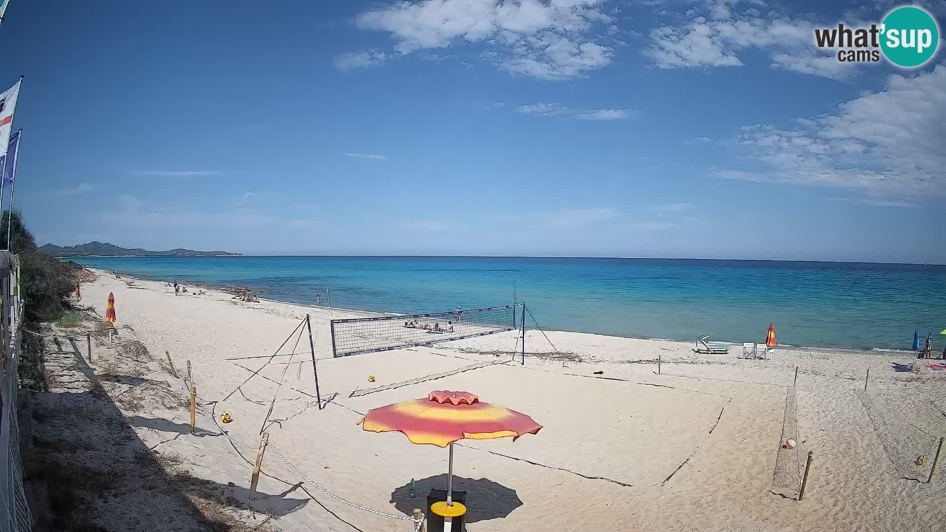 Webcam Piscina Rei – Vista en directo desde Costa Rei, Muravera