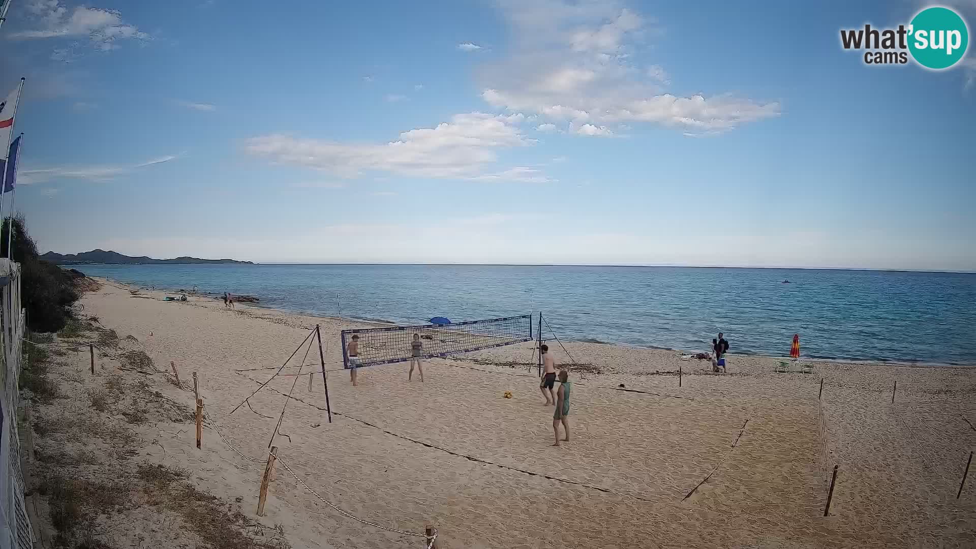 Web kamera Piscina Rei – Pogled uživo iz Costa Rei, Muravera