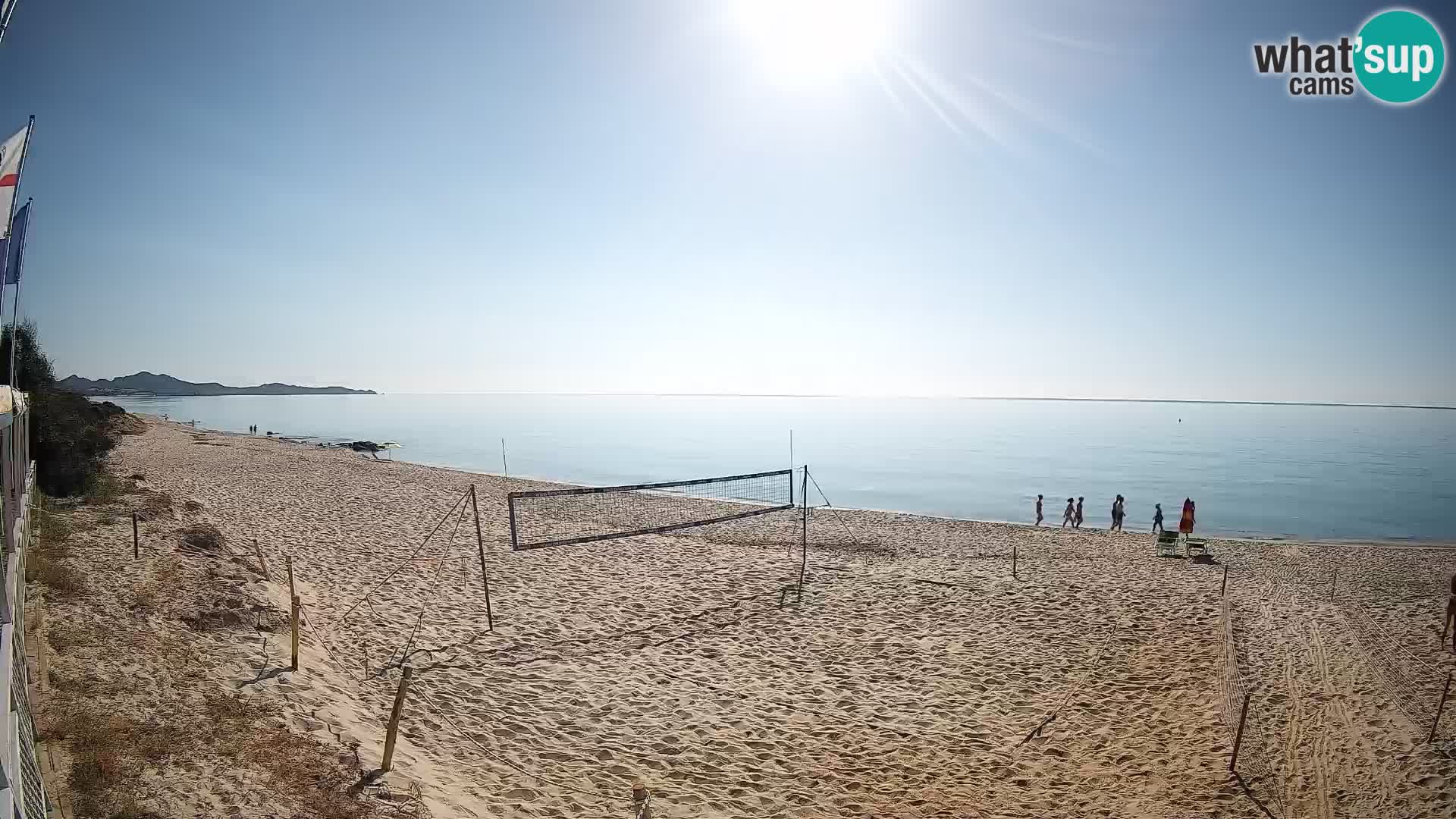 Webcam Piscina Rei – Vista en directo desde Costa Rei, Muravera