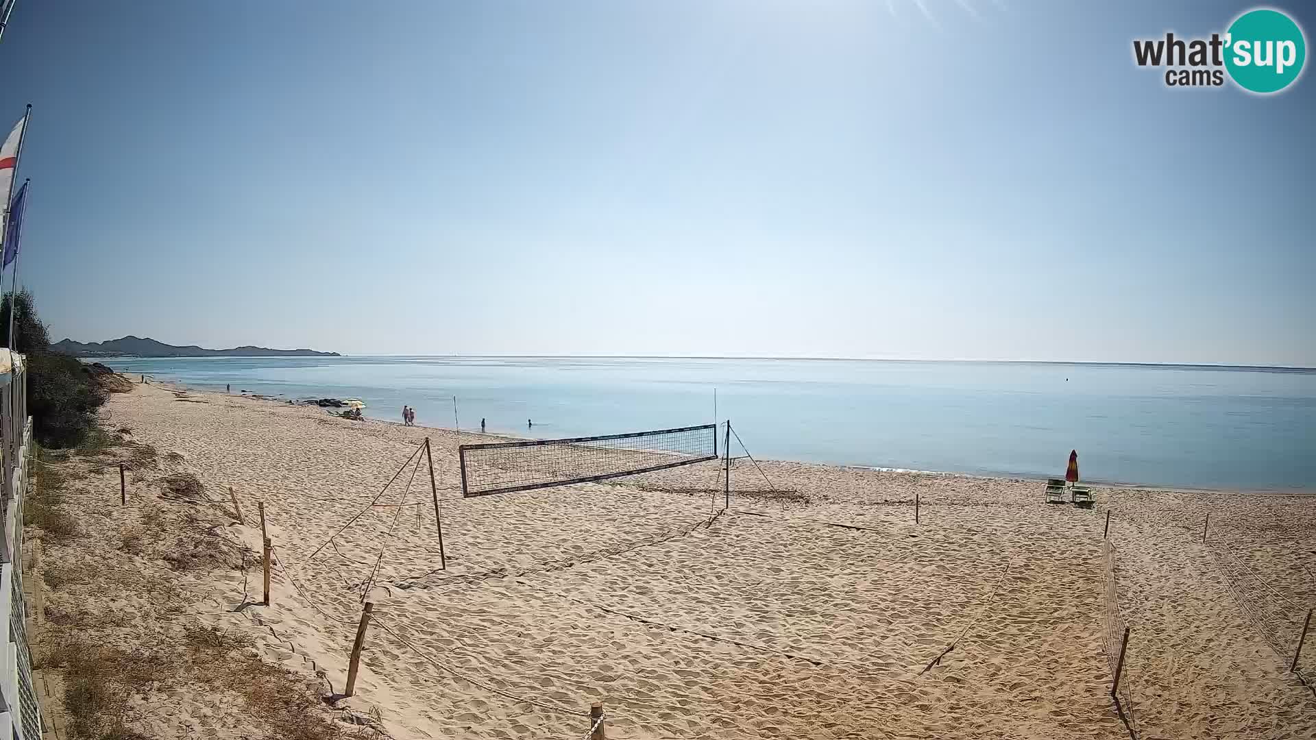 Webcam Piscina Rei – Vue en direct depuis Costa Rei, Muravera
