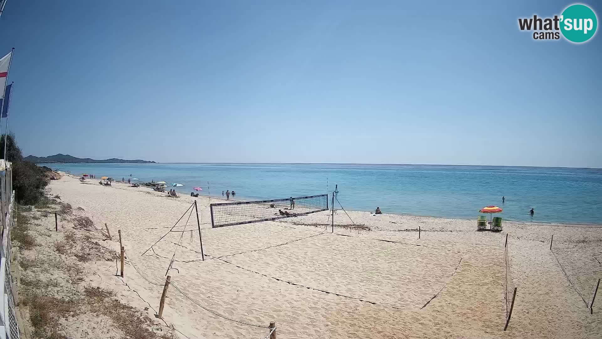 Webcam Piscina Rei – Live View from Costa Rei, Muravera