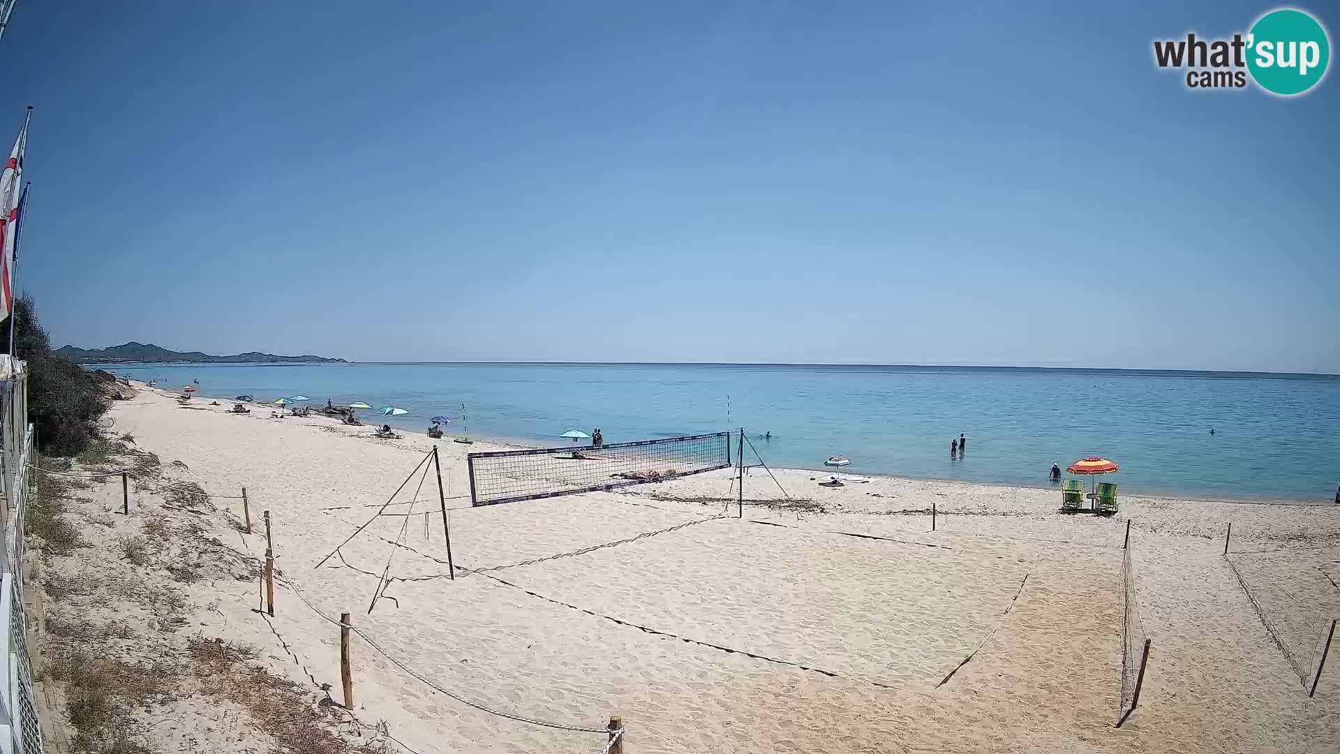 Webcam Piscina Rei – Liveblick auf Costa Rei in Muravera