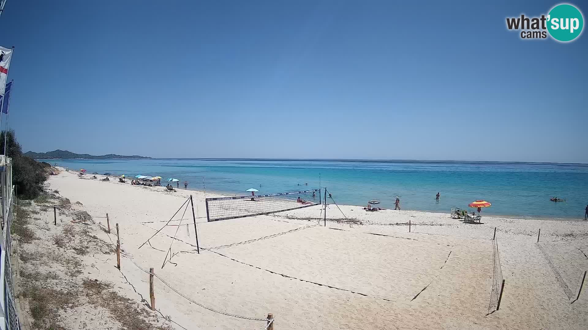 Web kamera Piscina Rei – Pogled uživo iz Costa Rei, Muravera
