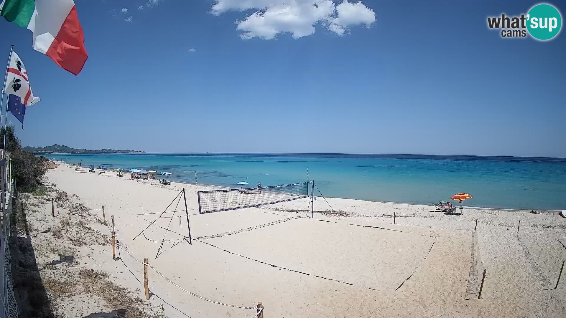 Webcam Piscina Rei – Liveblick auf Costa Rei in Muravera