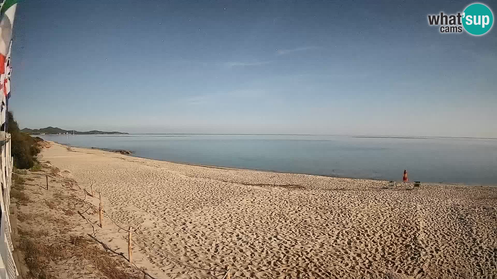 Webcam Piscina Rei – Vista en directo desde Costa Rei, Muravera