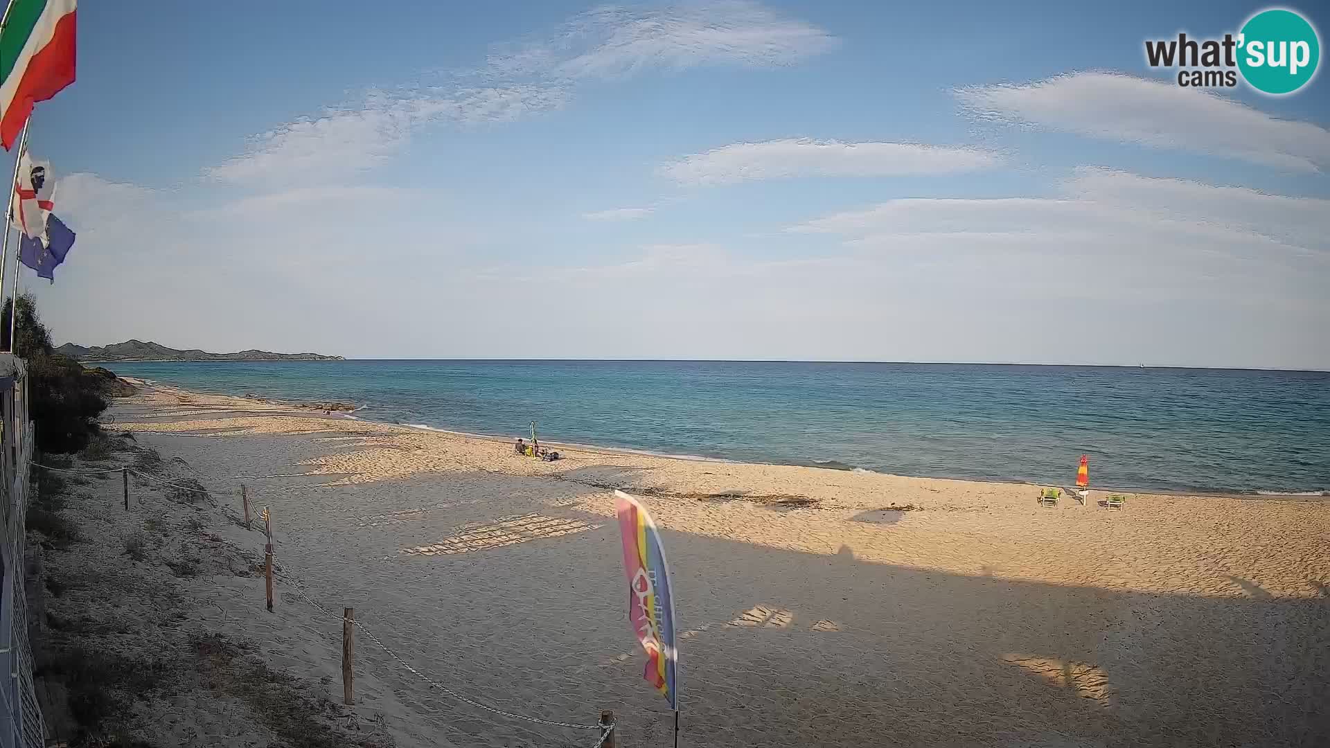 Spletna kamera Piscina Rei – Pogled v živo iz Costa Rei, Muravera