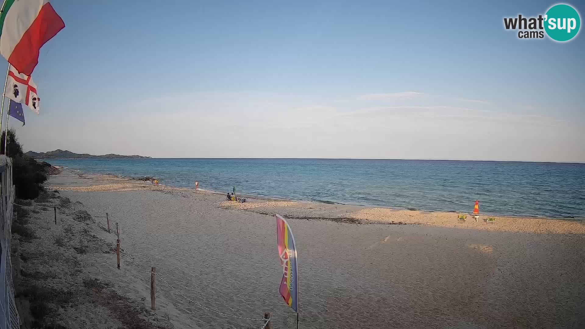 Webcam Piscina Rei – Vue en direct depuis Costa Rei, Muravera