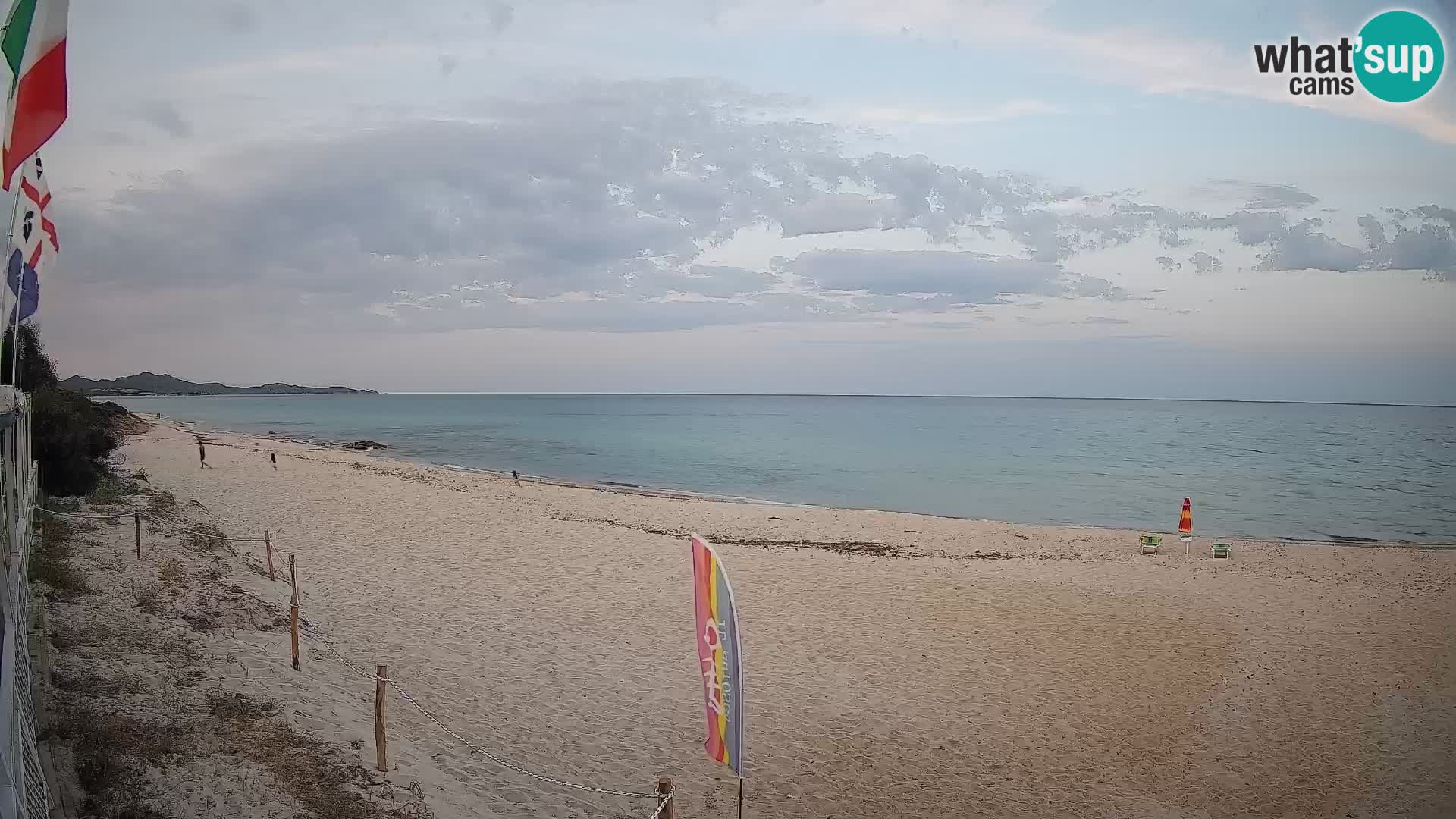 Web kamera Piscina Rei – Pogled uživo iz Costa Rei, Muravera