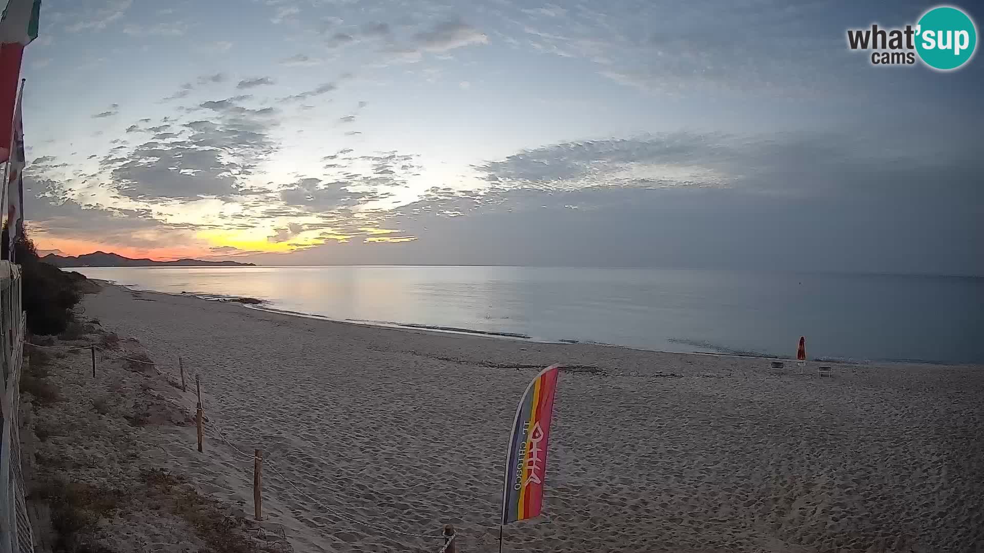 Webcam Piscina Rei – Vista live da Costa Rei, Muravera