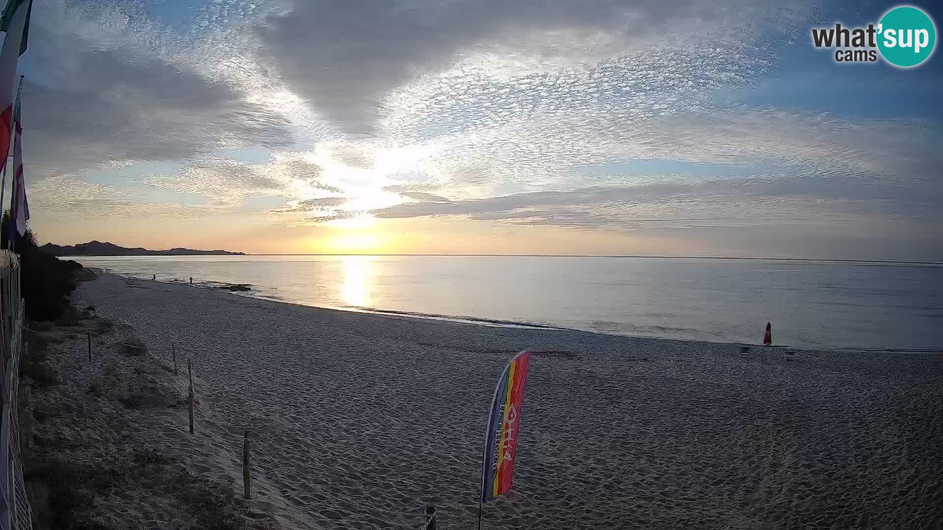 Webcam Piscina Rei – Vista live da Costa Rei, Muravera