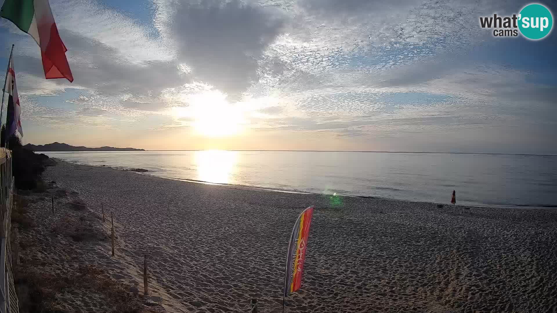 Webcam Piscina Rei – Vista en directo desde Costa Rei, Muravera