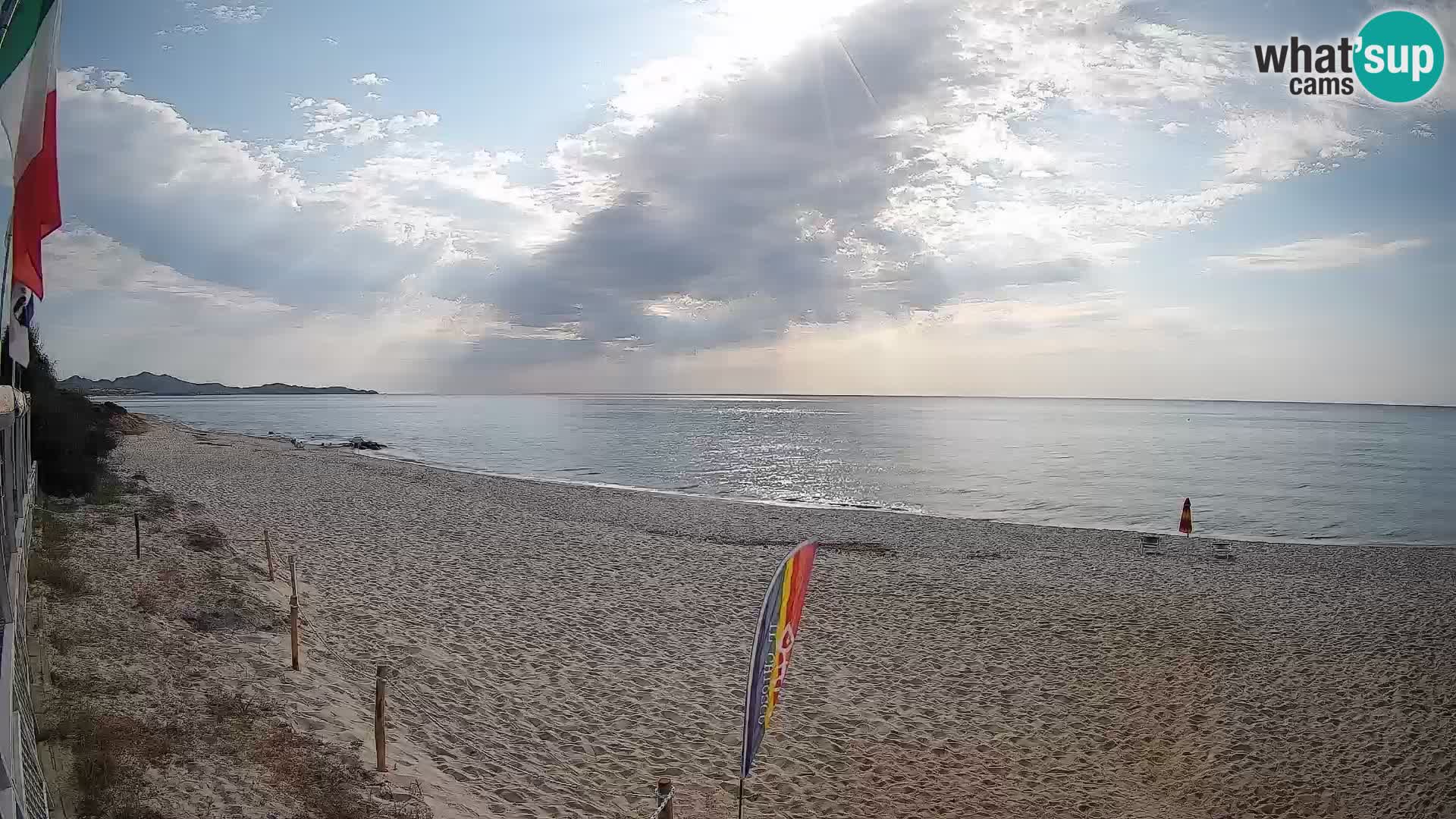 Webcam Piscina Rei – Vista live da Costa Rei, Muravera
