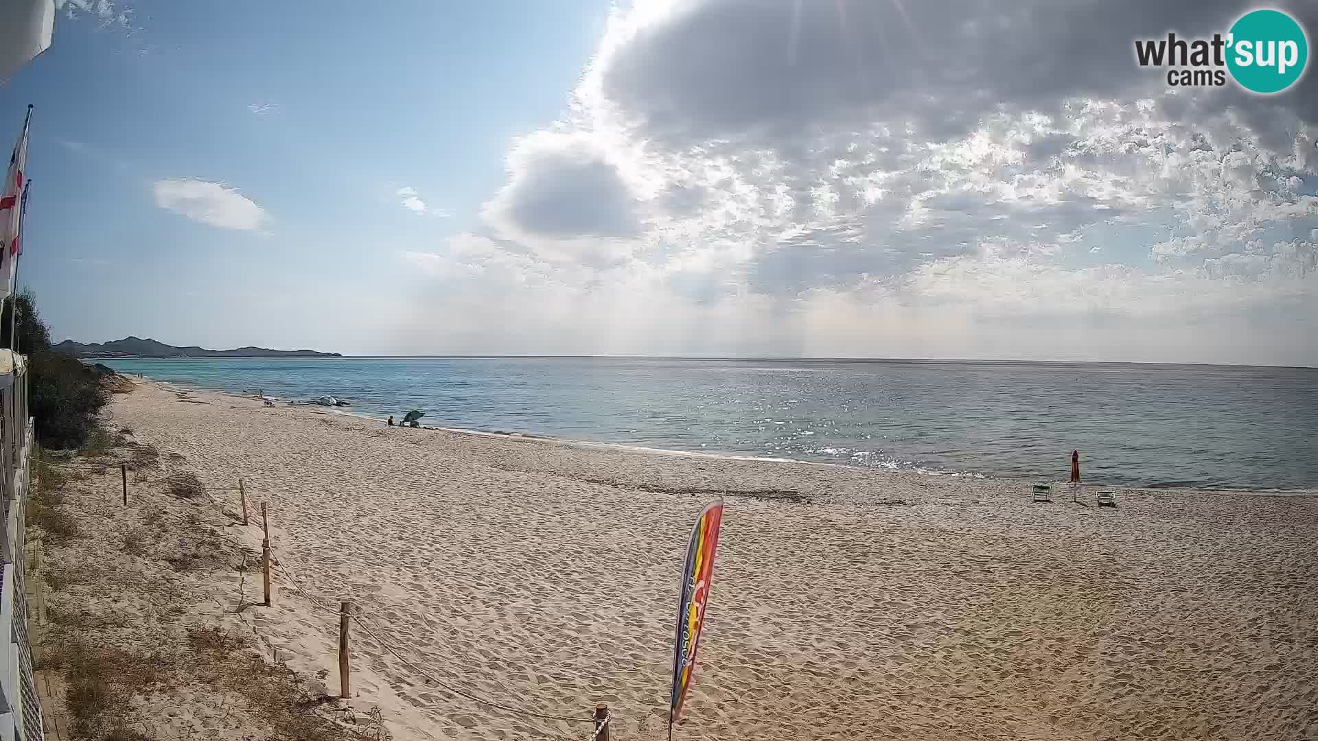 Web kamera Piscina Rei – Pogled uživo iz Costa Rei, Muravera