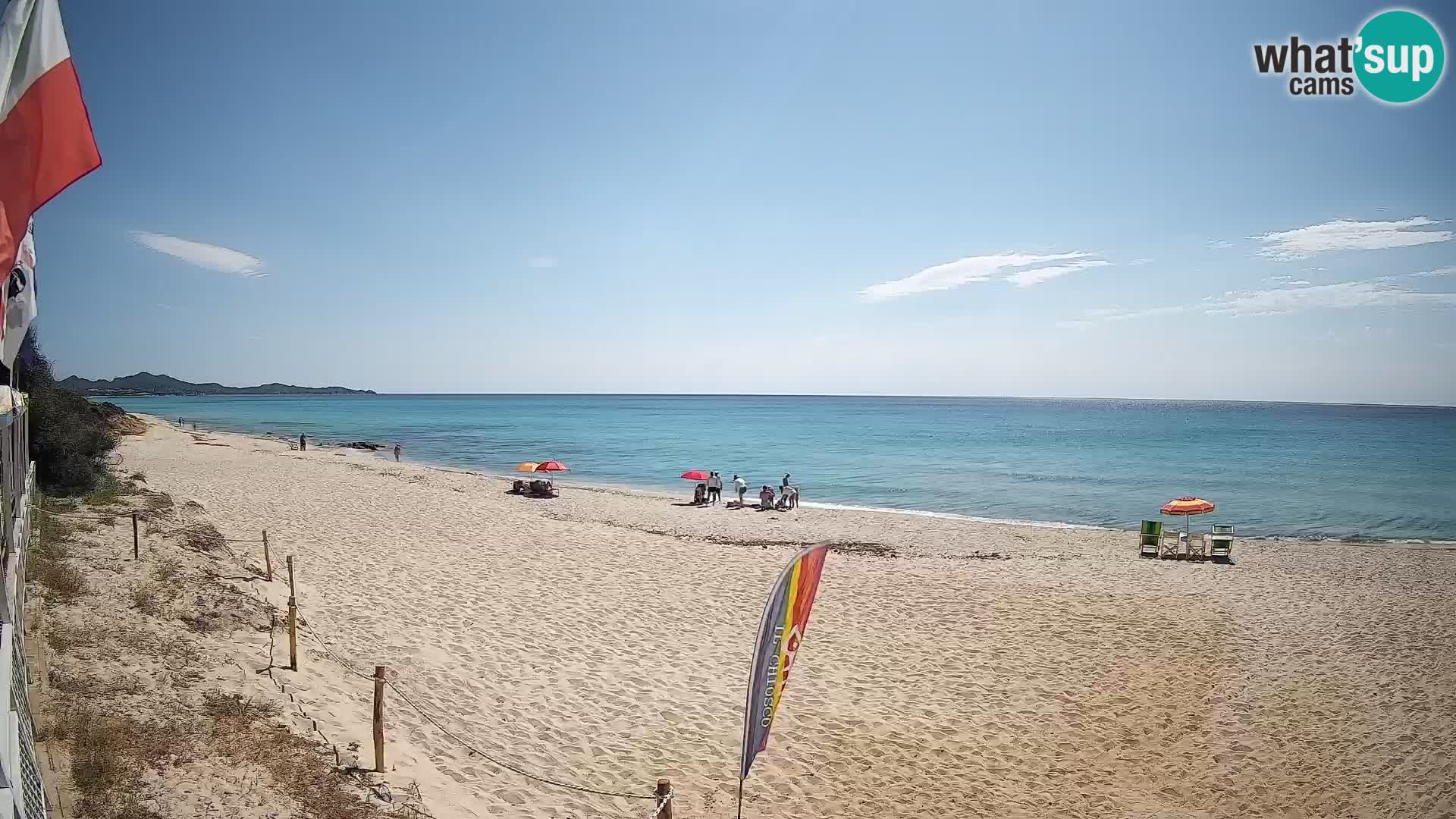 Webcam Piscina Rei – Liveblick auf Costa Rei in Muravera