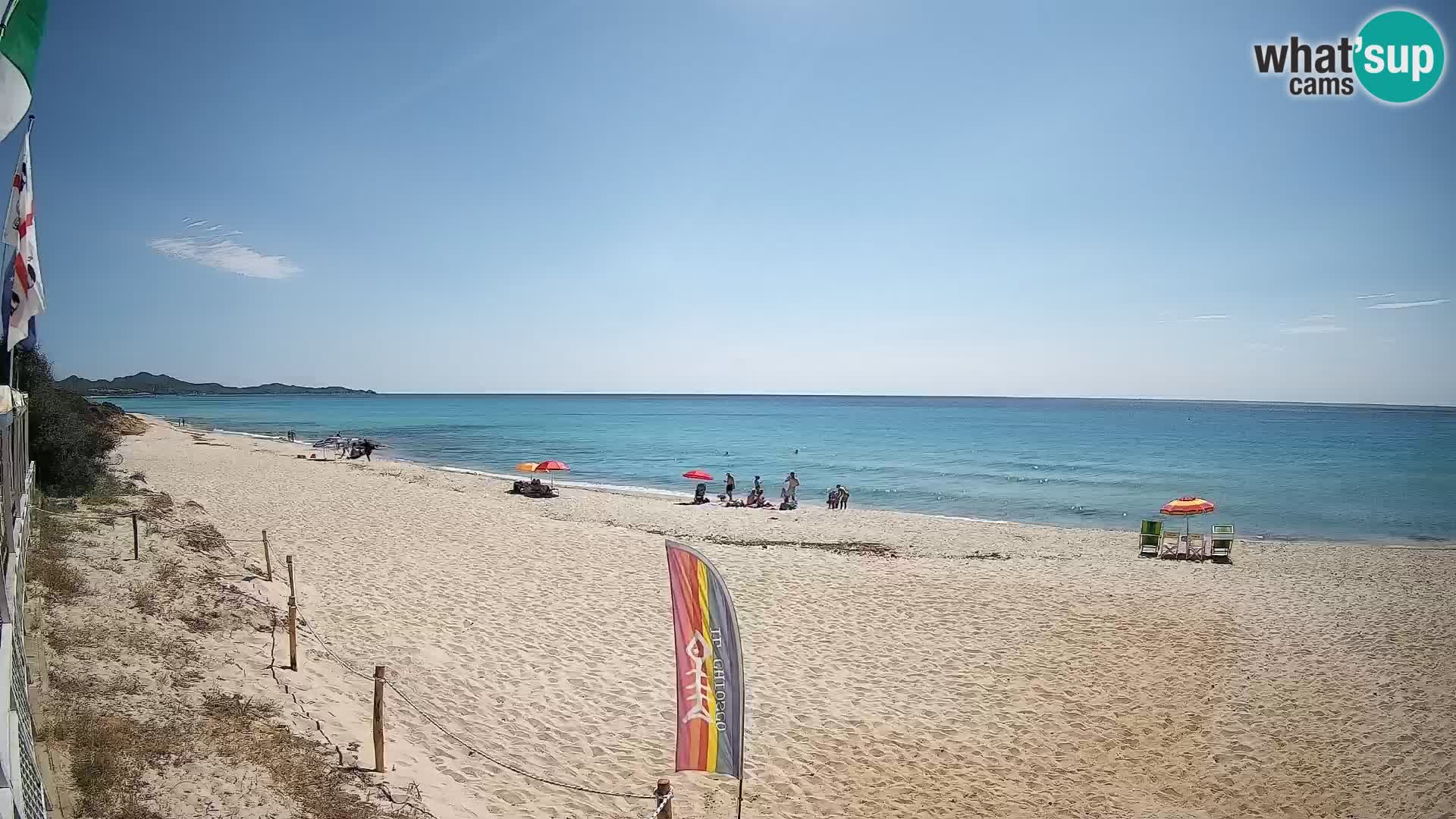 Webcam Piscina Rei – Liveblick auf Costa Rei in Muravera