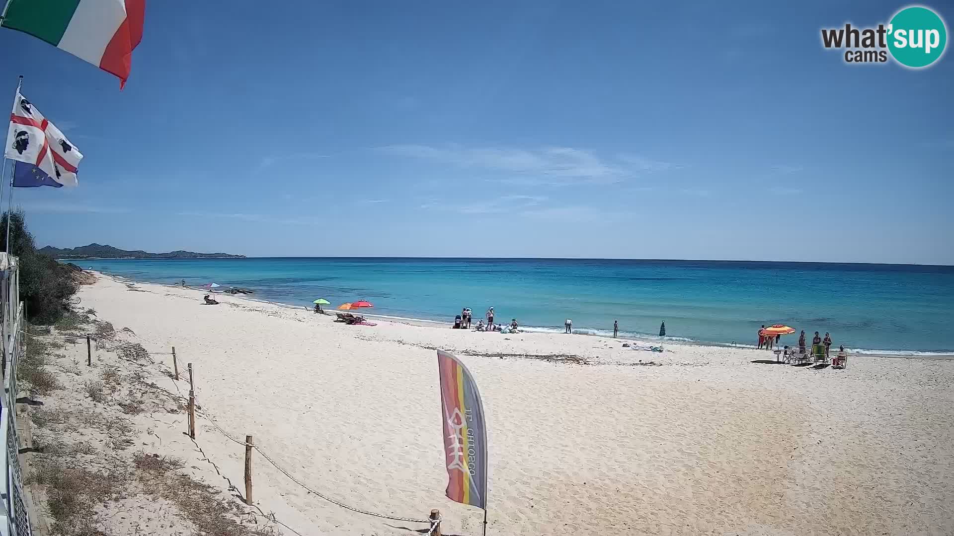 Webcam Piscina Rei – Liveblick auf Costa Rei in Muravera