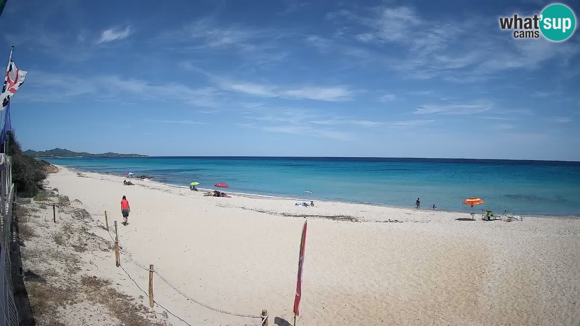 Webcam Piscina Rei – Liveblick auf Costa Rei in Muravera