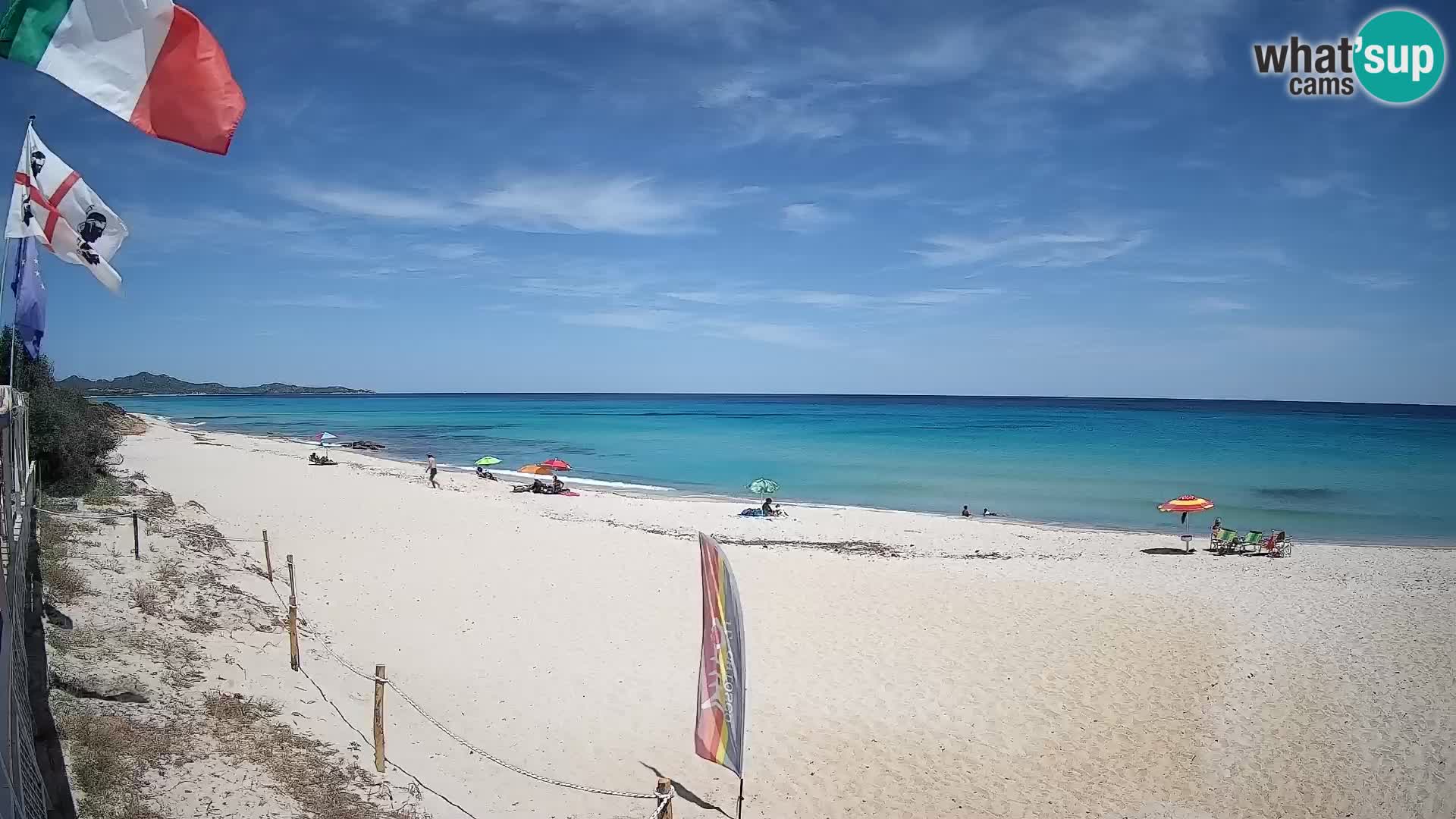 Webcam Piscina Rei – Liveblick auf Costa Rei in Muravera