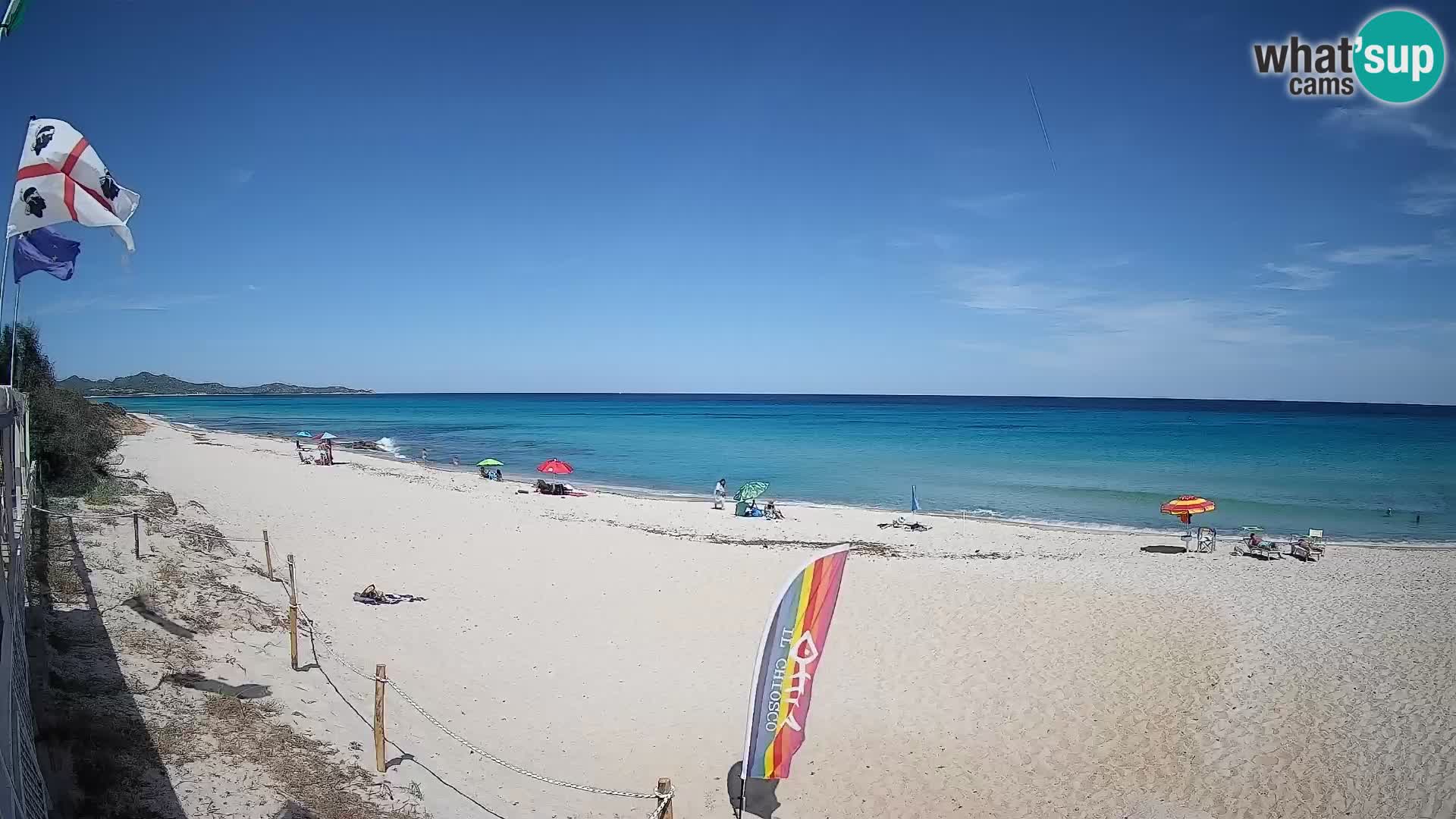 Webcam Piscina Rei – Liveblick auf Costa Rei in Muravera