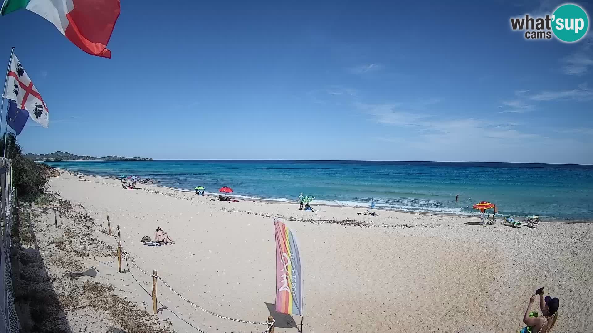 Webcam Piscina Rei – Liveblick auf Costa Rei in Muravera