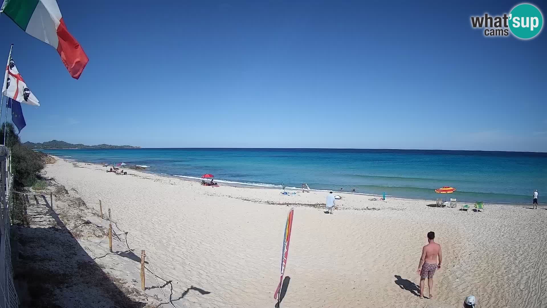 Webcam Piscina Rei – Liveblick auf Costa Rei in Muravera