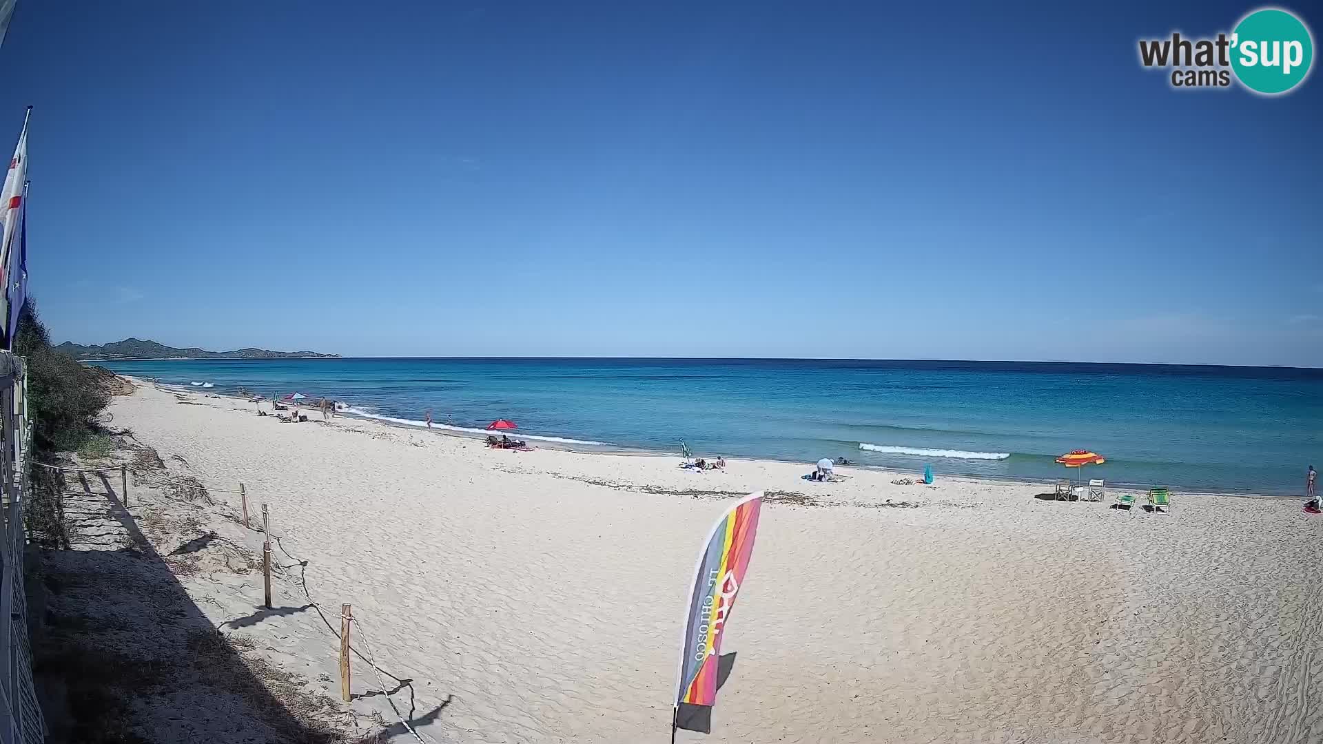Webcam Piscina Rei – Live View from Costa Rei, Muravera
