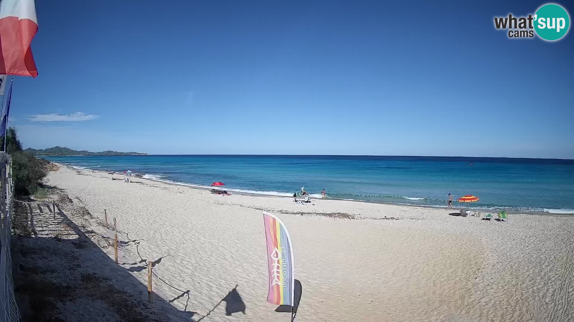 Webcam Piscina Rei – Live View from Costa Rei, Muravera