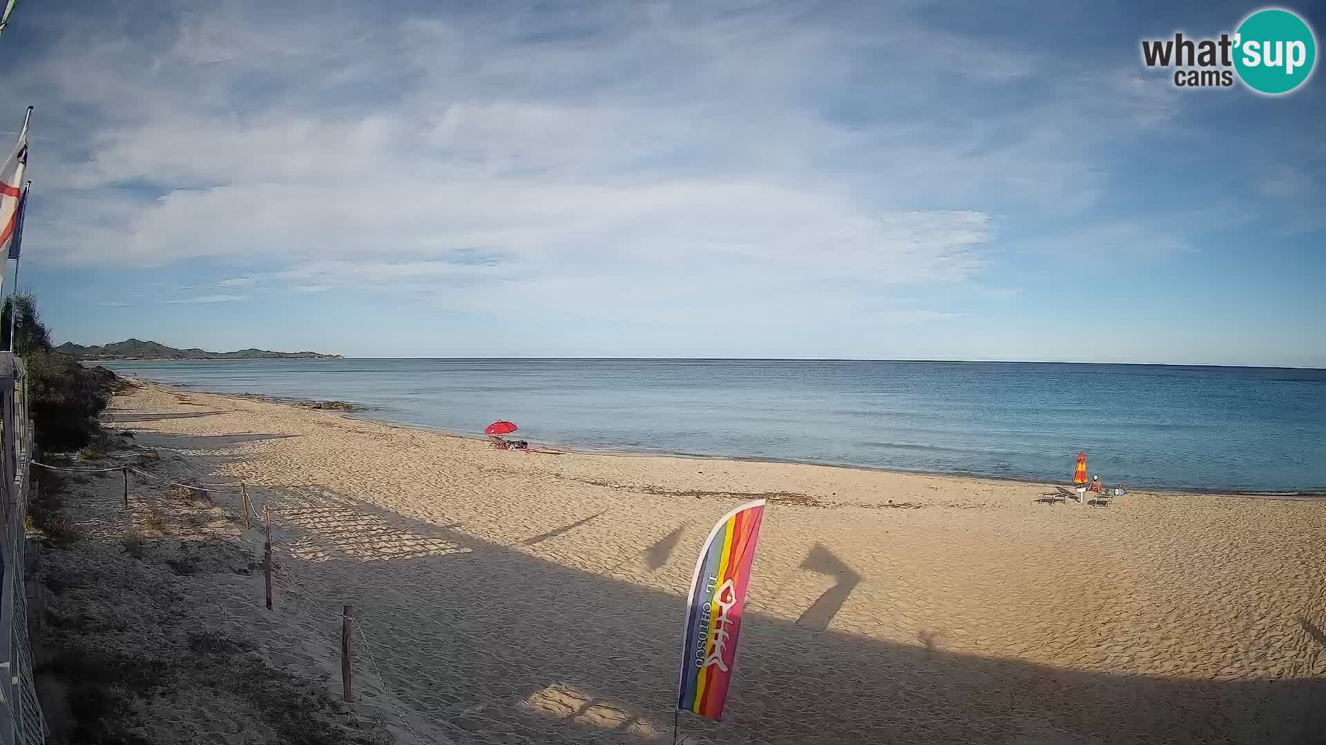 Webcam Piscina Rei – Vista live da Costa Rei, Muravera