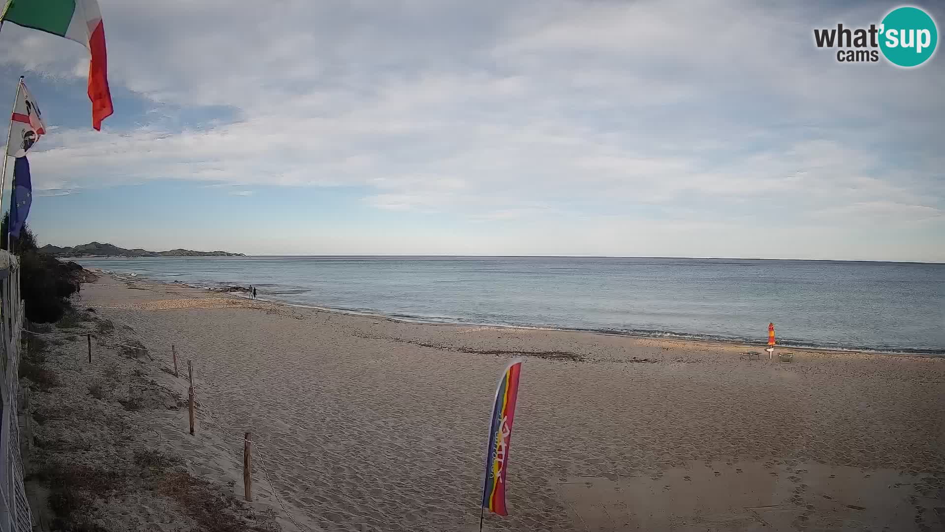 Webcam Piscina Rei – Vista live da Costa Rei, Muravera