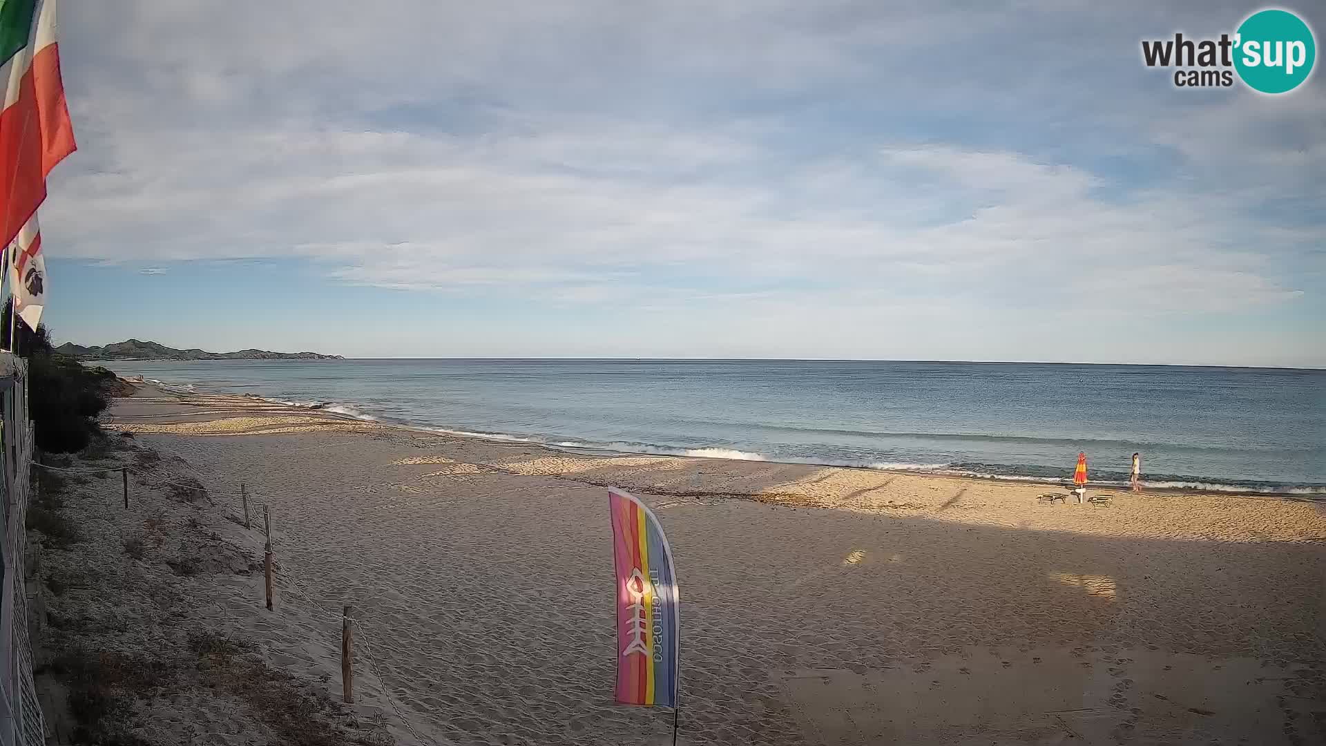 Webcam Piscina Rei – Vista live da Costa Rei, Muravera