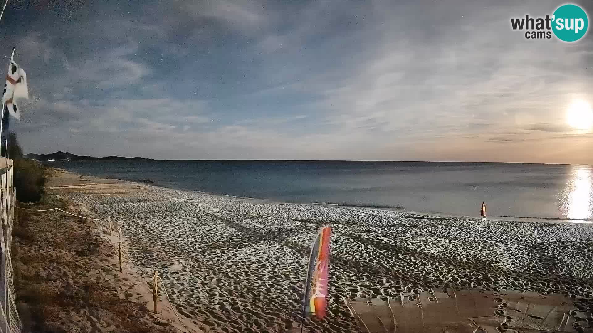 Webcam Piscina Rei – Vista live da Costa Rei, Muravera