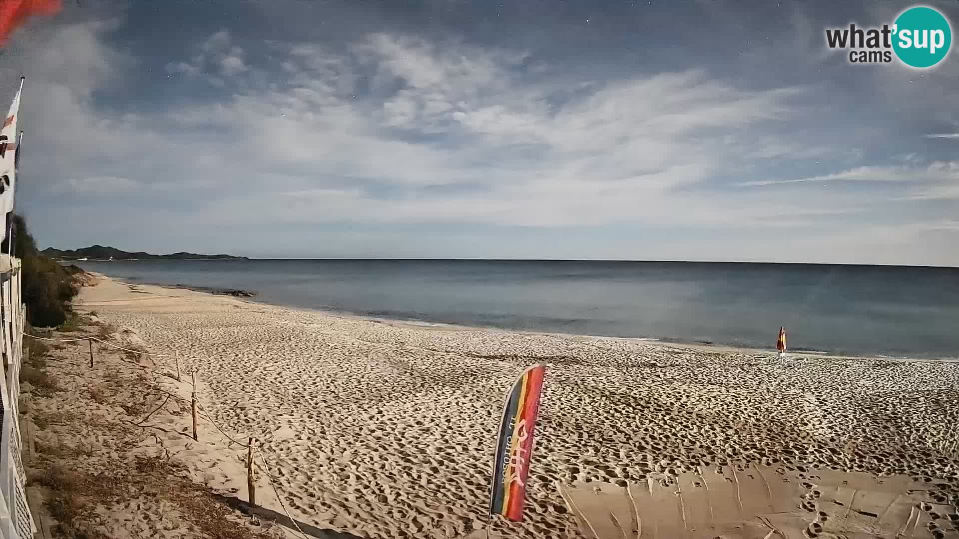 Webcam Piscina Rei – Vista live da Costa Rei, Muravera