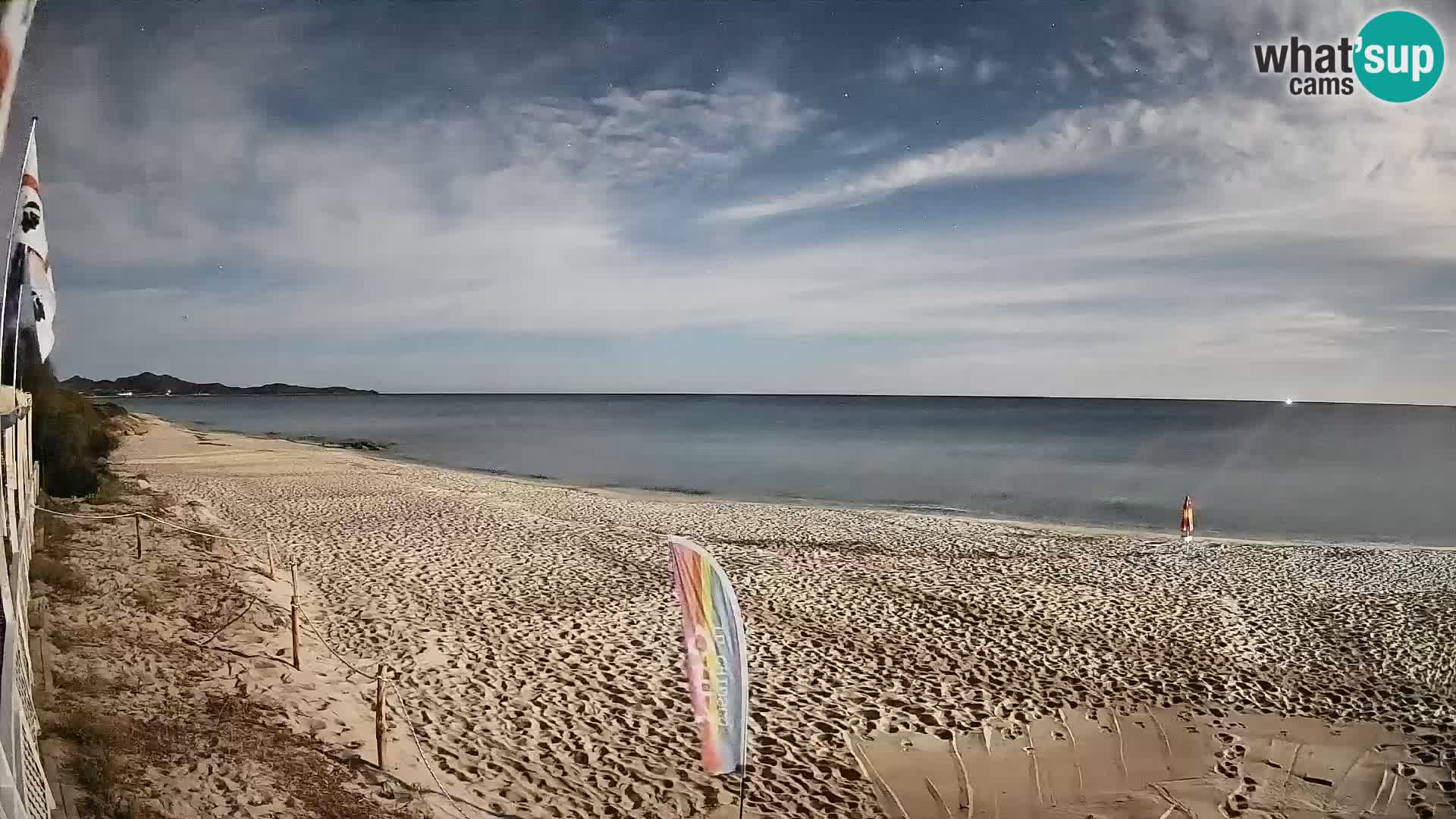 Webcam Piscina Rei – Vista live da Costa Rei, Muravera