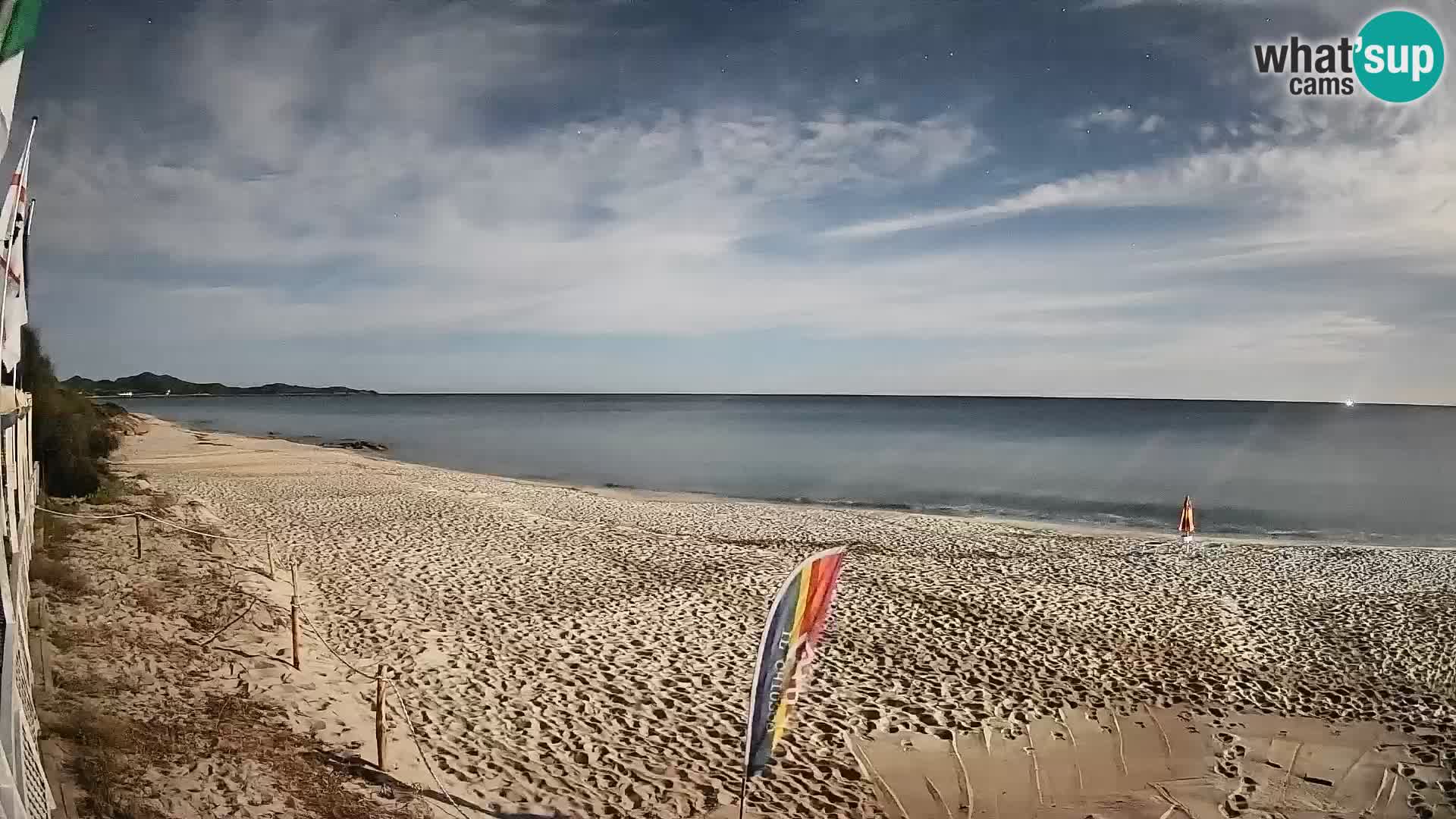 Webcam Piscina Rei – Vista live da Costa Rei, Muravera
