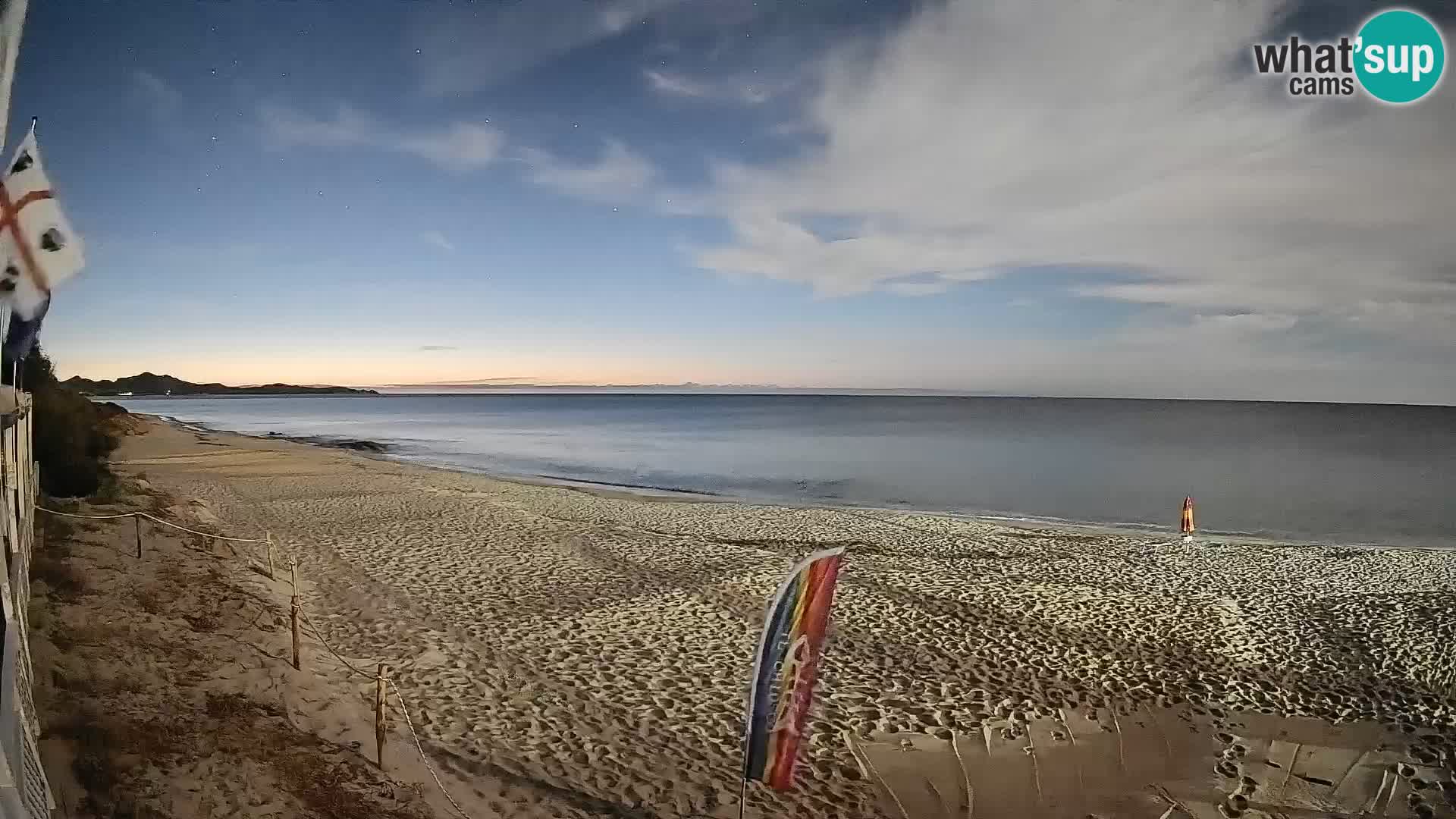 Webcam Piscina Rei – Vue en direct depuis Costa Rei, Muravera